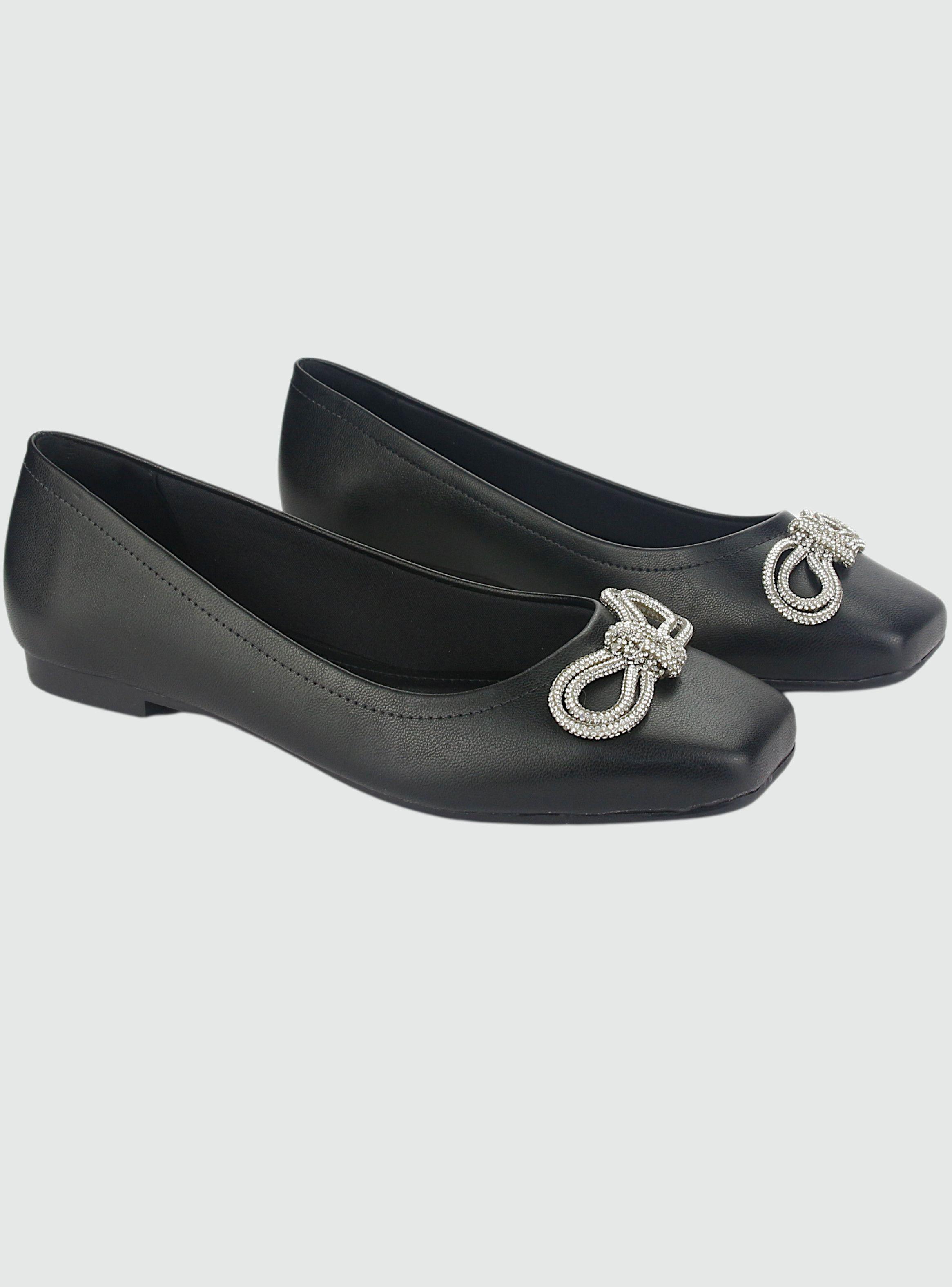 Zapato Via Marte Mujer 23-13205 N Preto Casual-3
