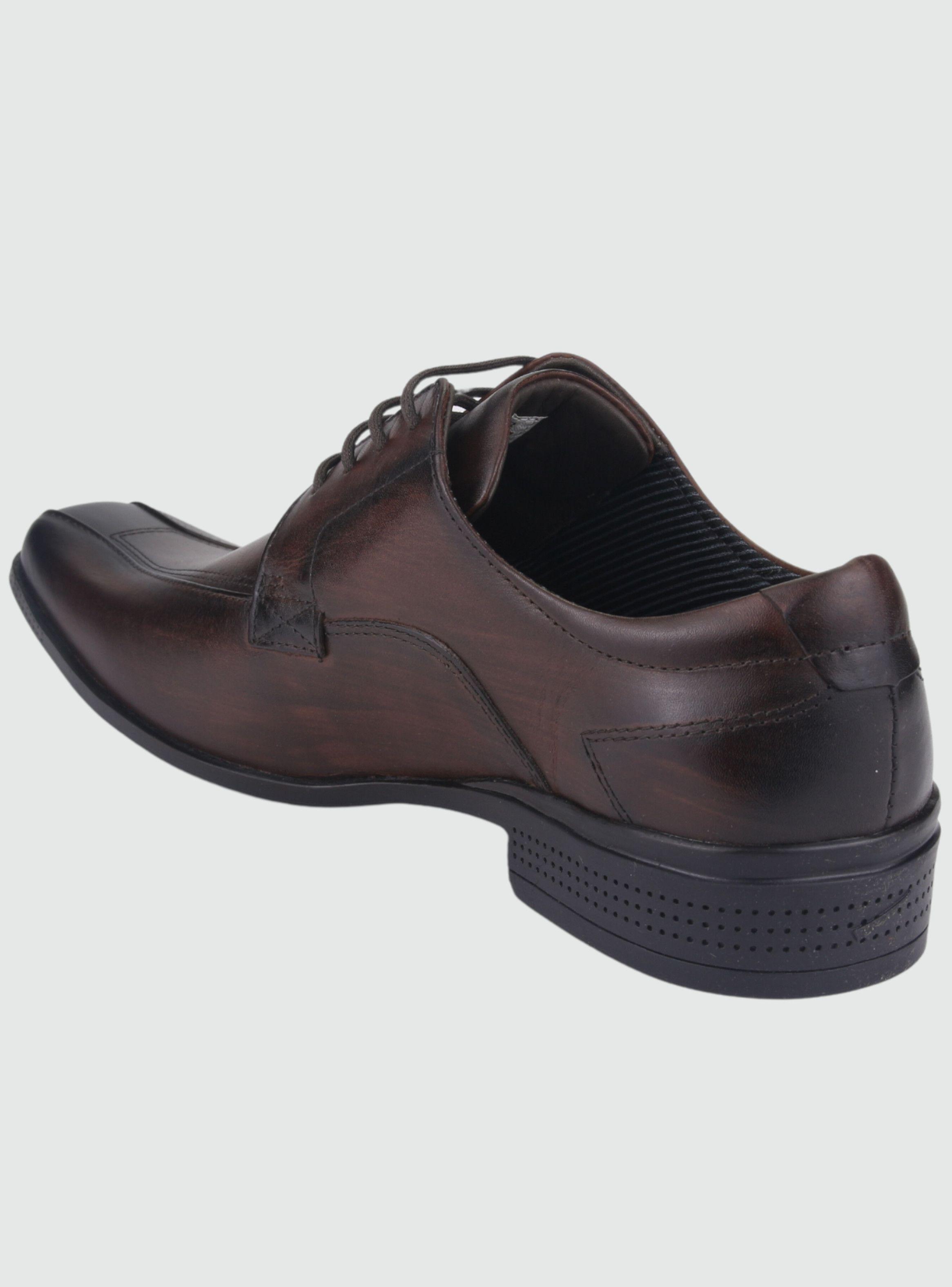Zapato Ferracini Hombre 4384 Frankfurt Tostado Casual-3