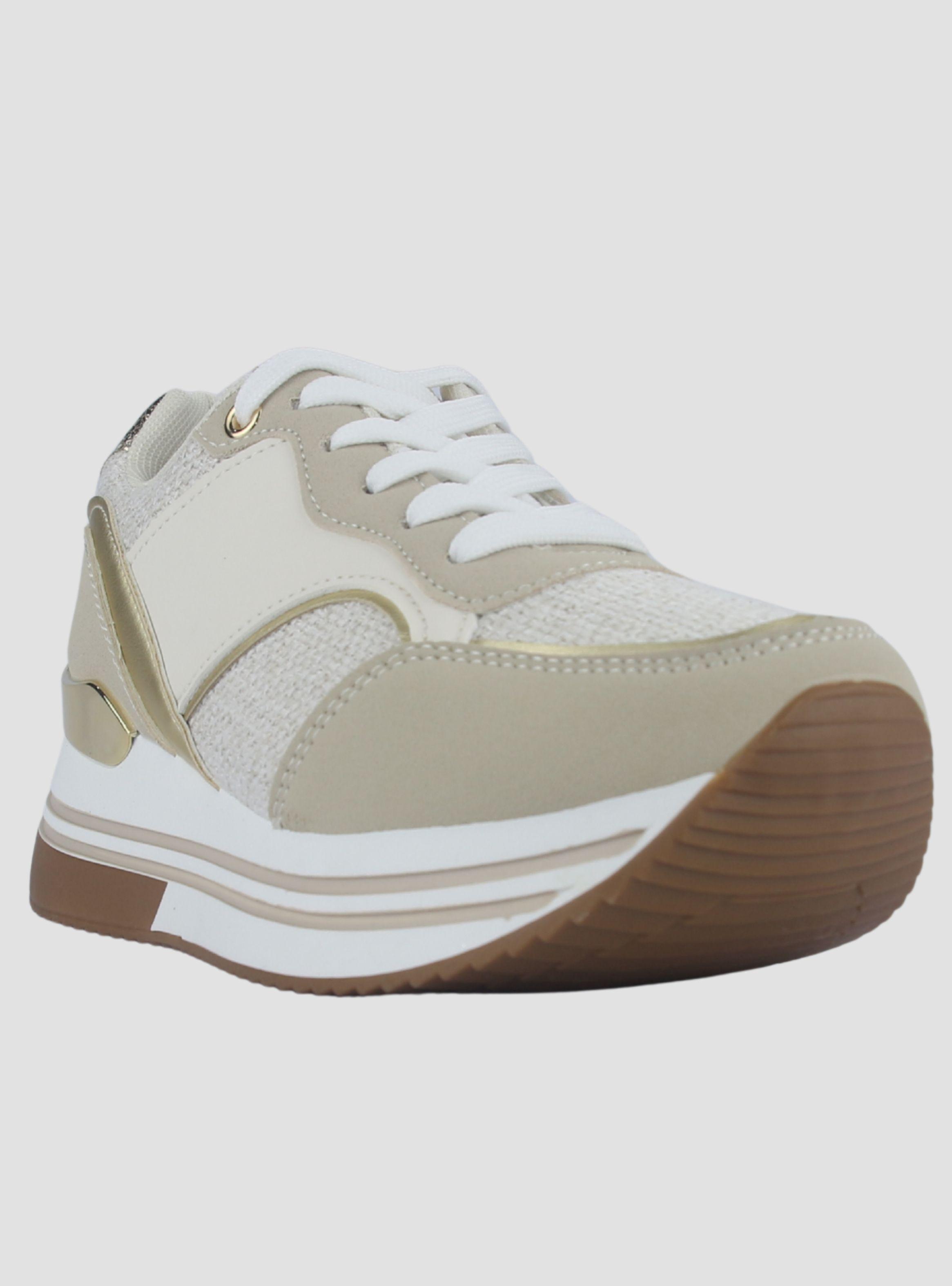 Zapatilla Chalada Mujer Jettixlow2 Beige Urbano-2