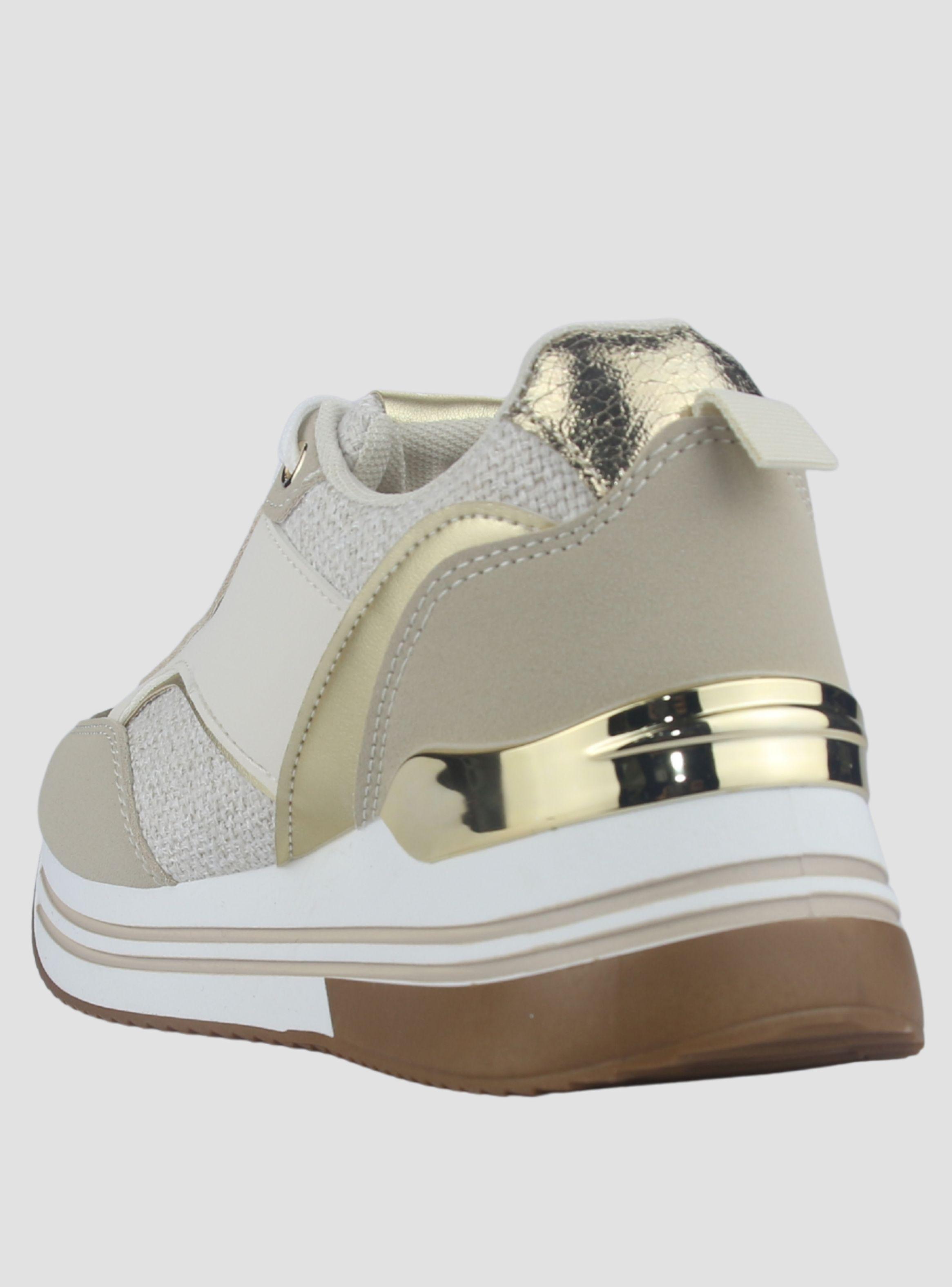 Zapatilla Chalada Mujer Jettixlow2 Beige Urbano-3
