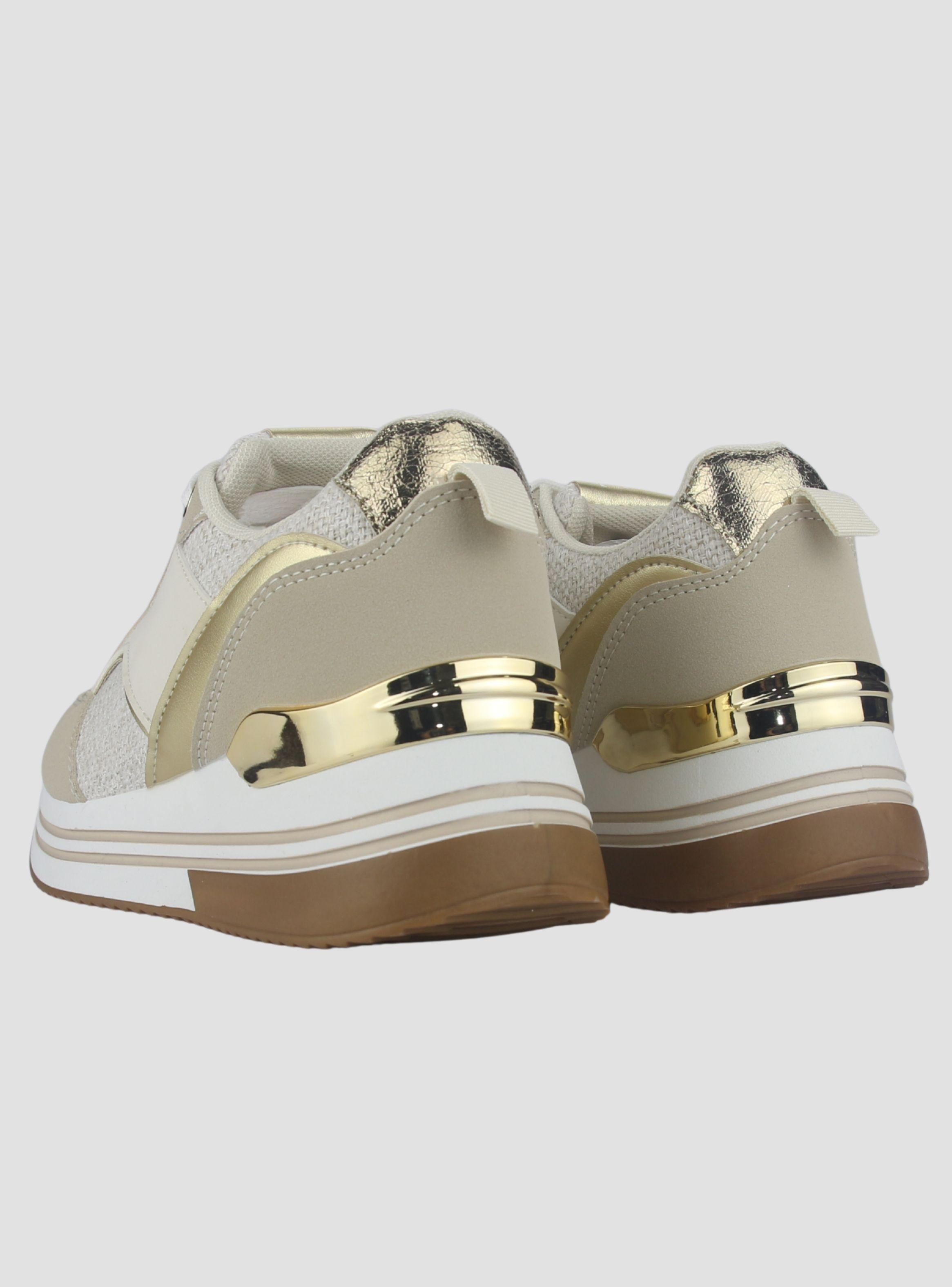 Zapatilla Chalada Mujer Jettixlow2 Beige Urbano-5