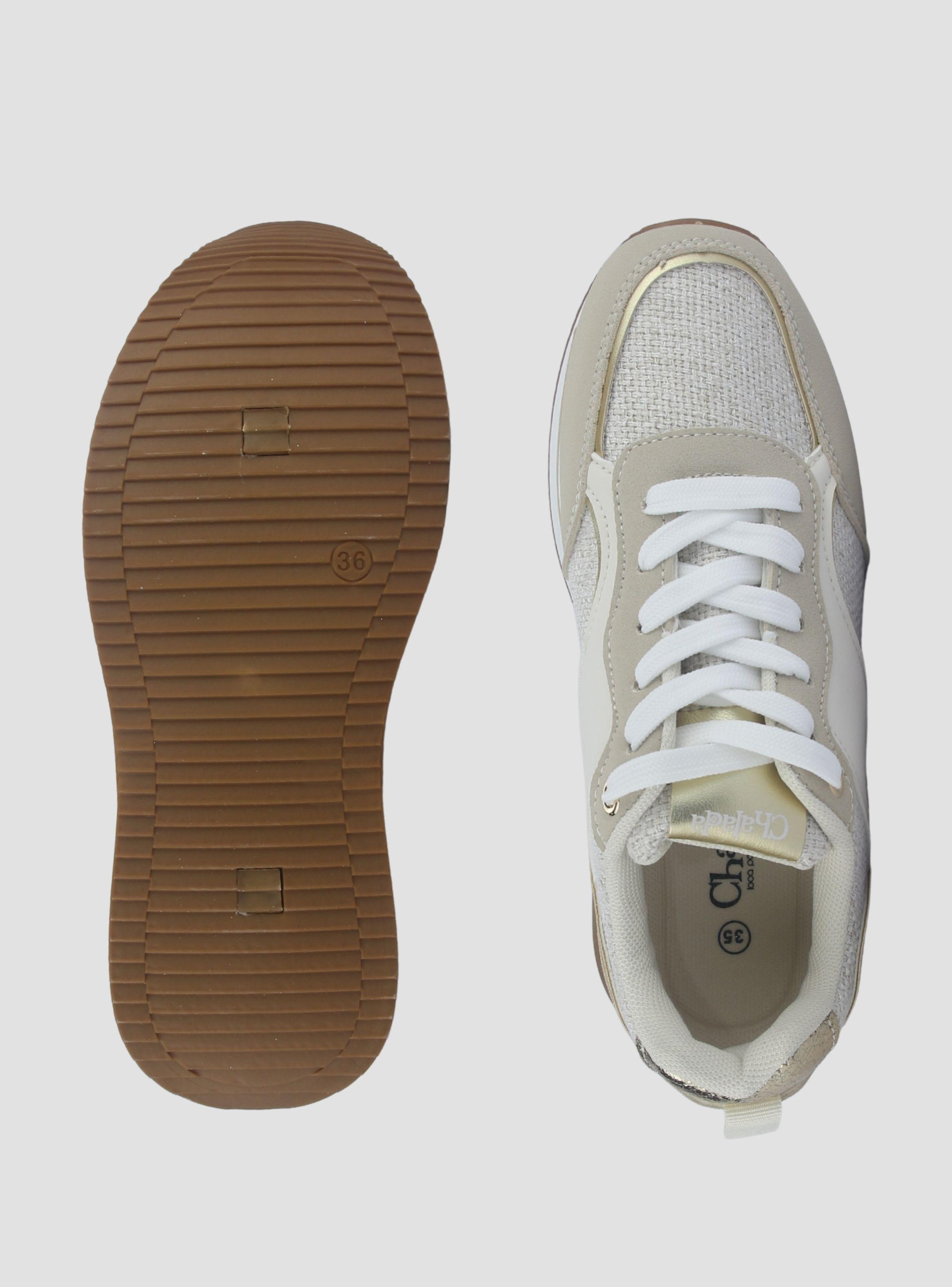 Zapatilla Chalada Mujer Jettixlow2 Beige Urbano-6