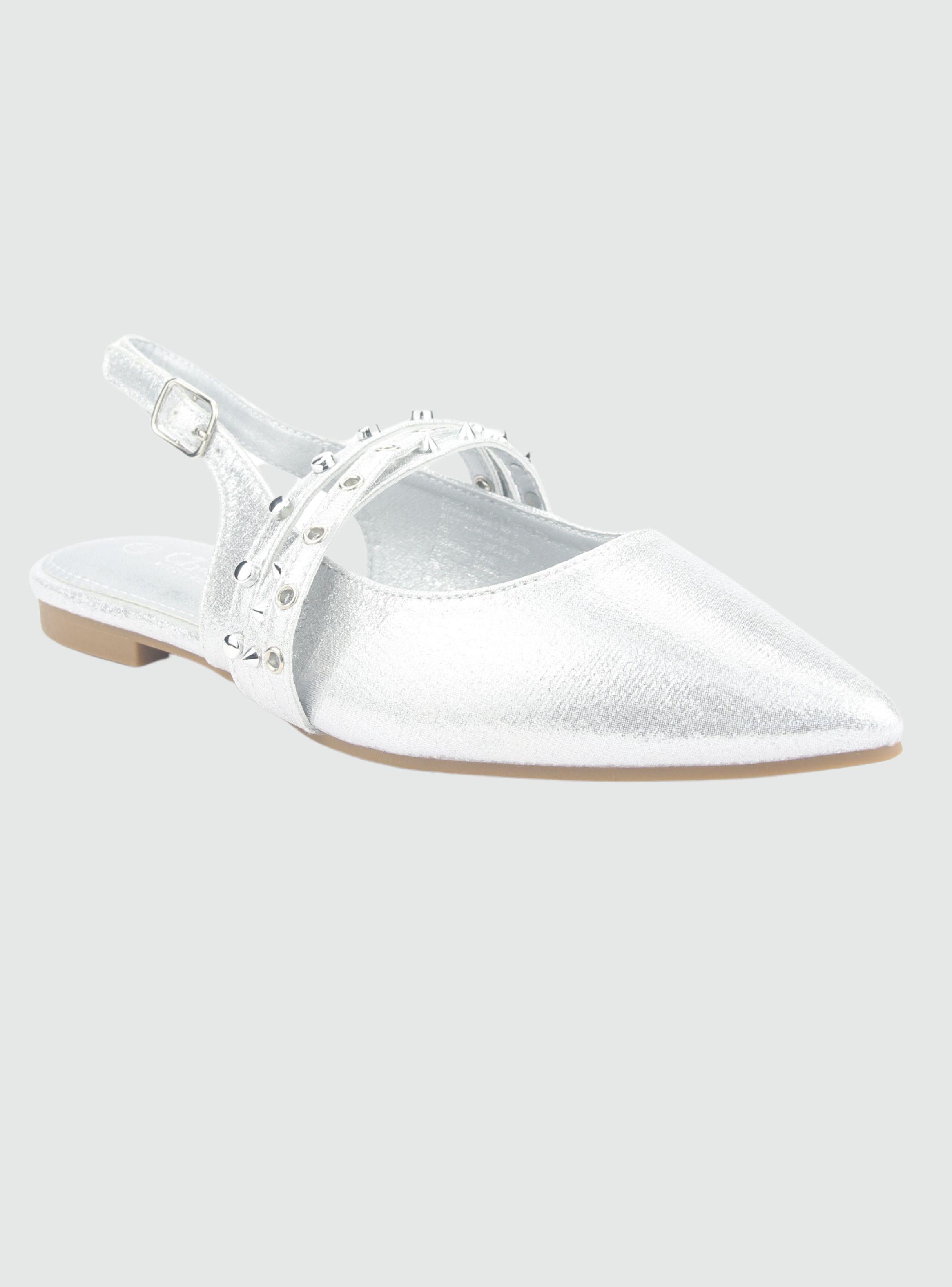 Ballerina Chalada Mujer Maris-6 Plateado Casual-4