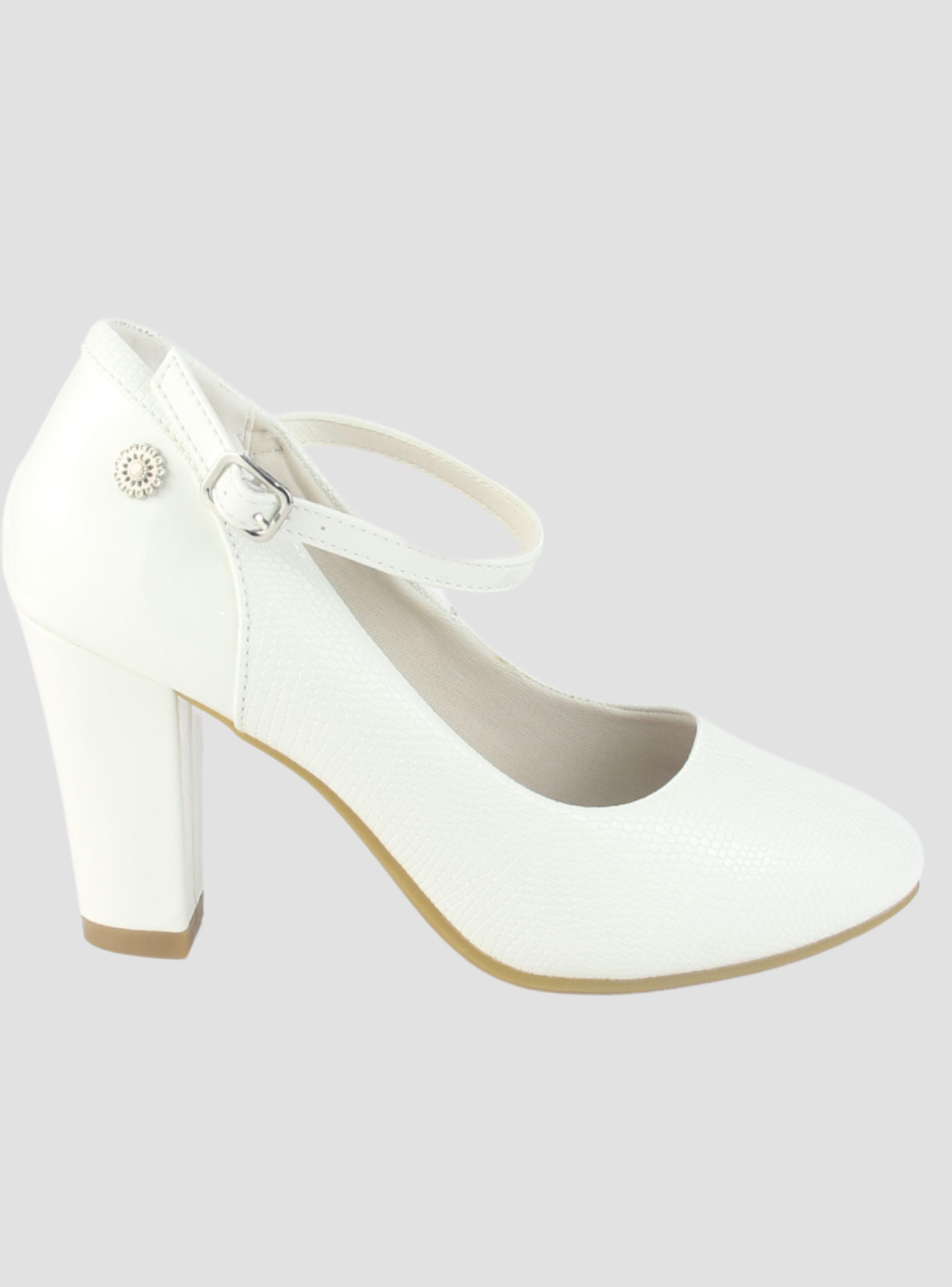 Zapato Chalada Mujer Cobna-2 Blanco Formal-0