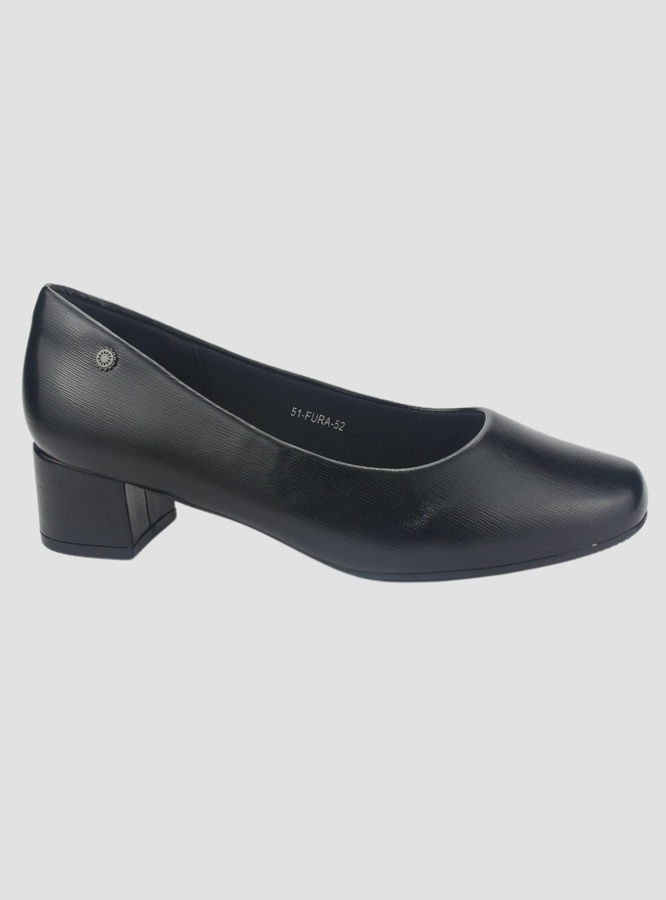 Zapato Chalada Mujer Fura-52 Negro Casual-0