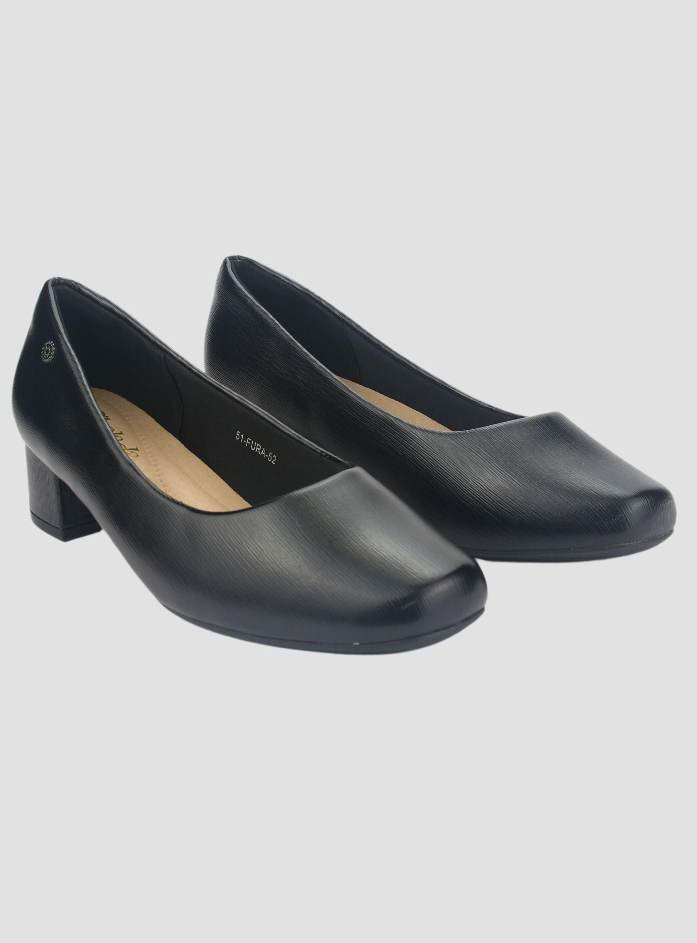 Zapato Chalada Mujer Fura-52 Negro Casual-4