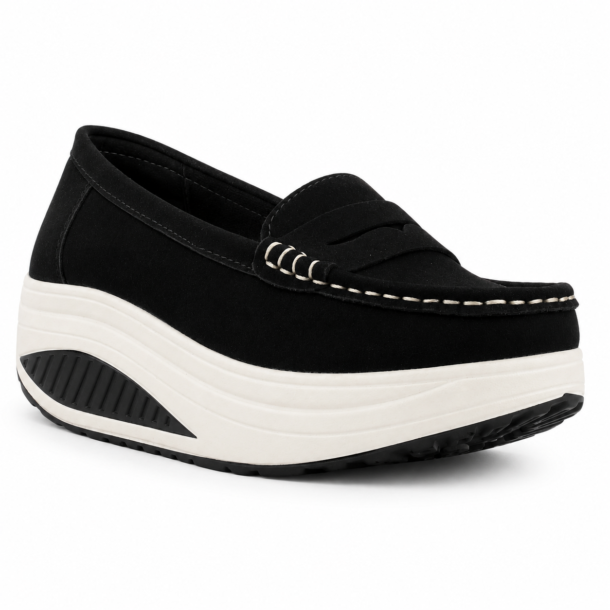 Zapatilla Negro Mujer Urbano Funway Tija-2