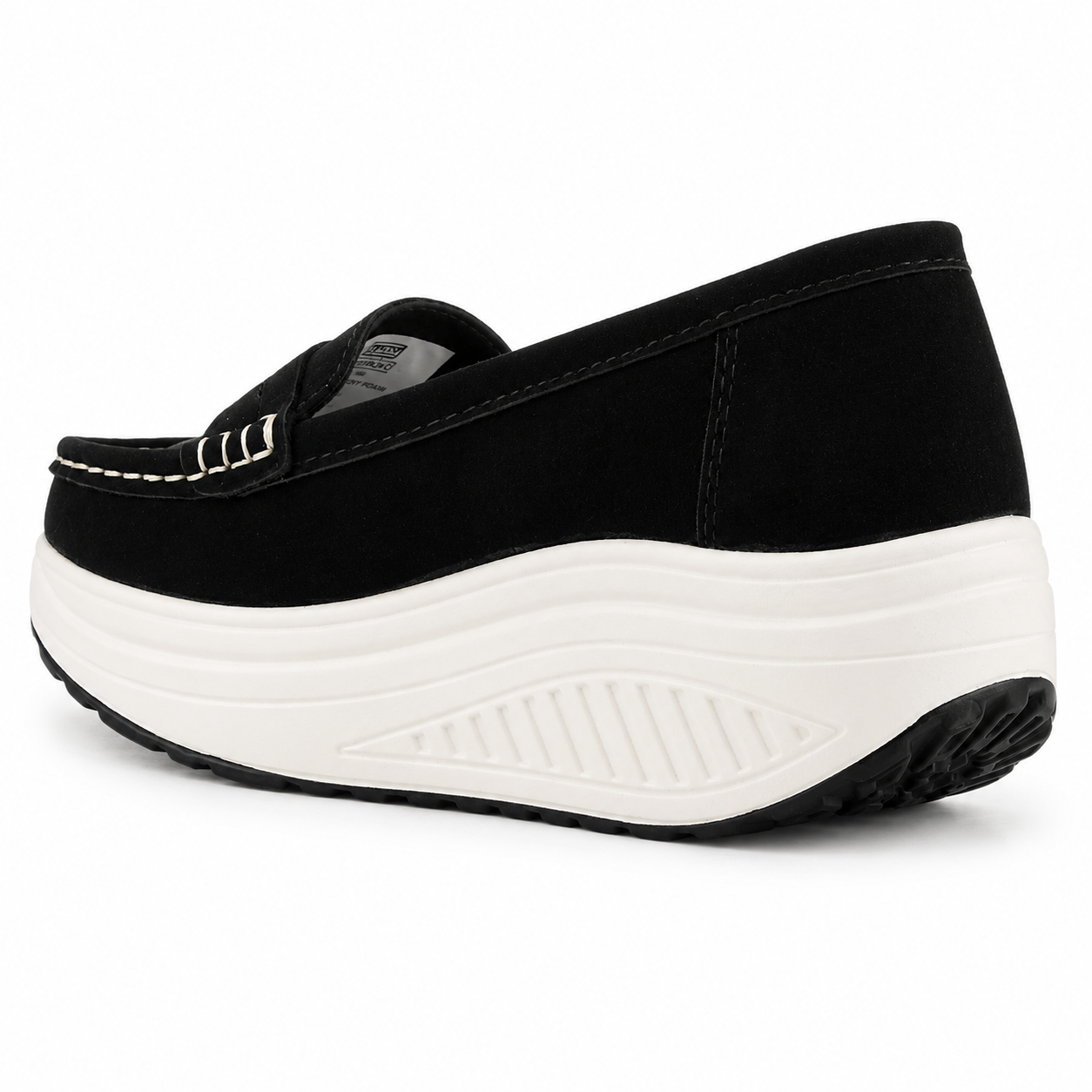 Zapatilla Negro Mujer Urbano Funway Tija-3