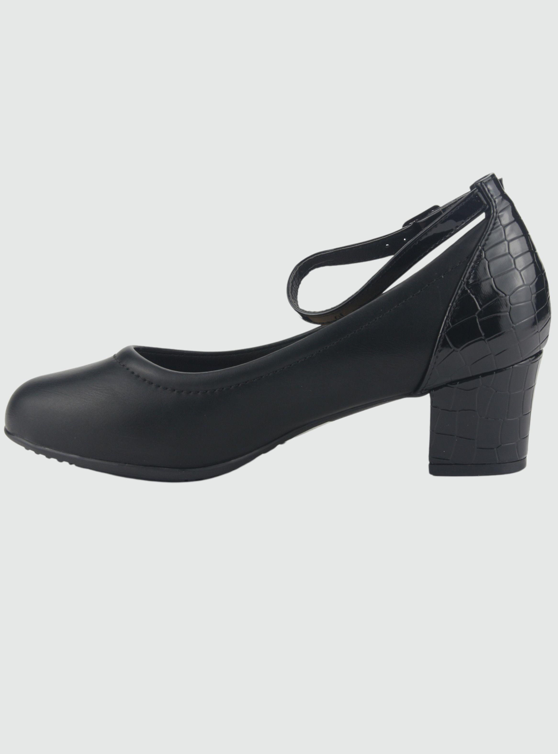 Mocasin Chalada Mujer Flexi-27 Negro Casual-1