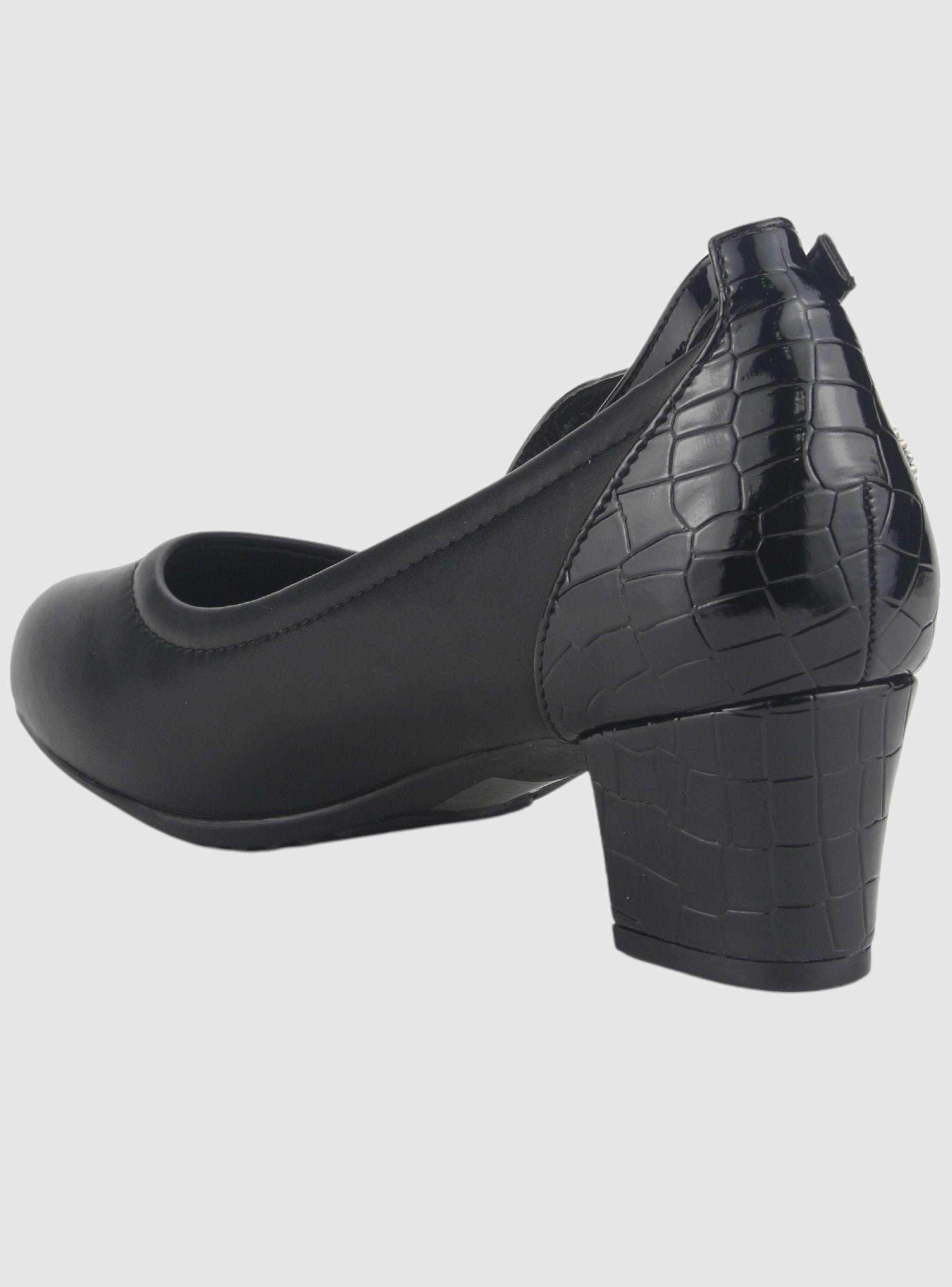 Mocasin Chalada Mujer Flexi-27 Negro Casual-3