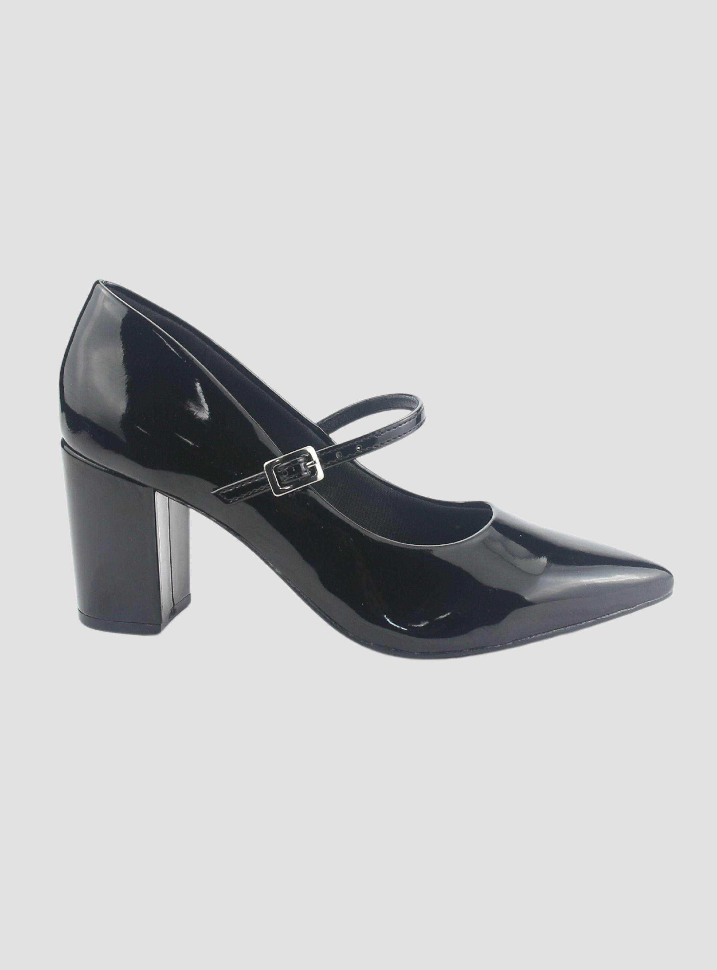 Zapato Via Marte Mujer 028-014-01 Negro Casual-0