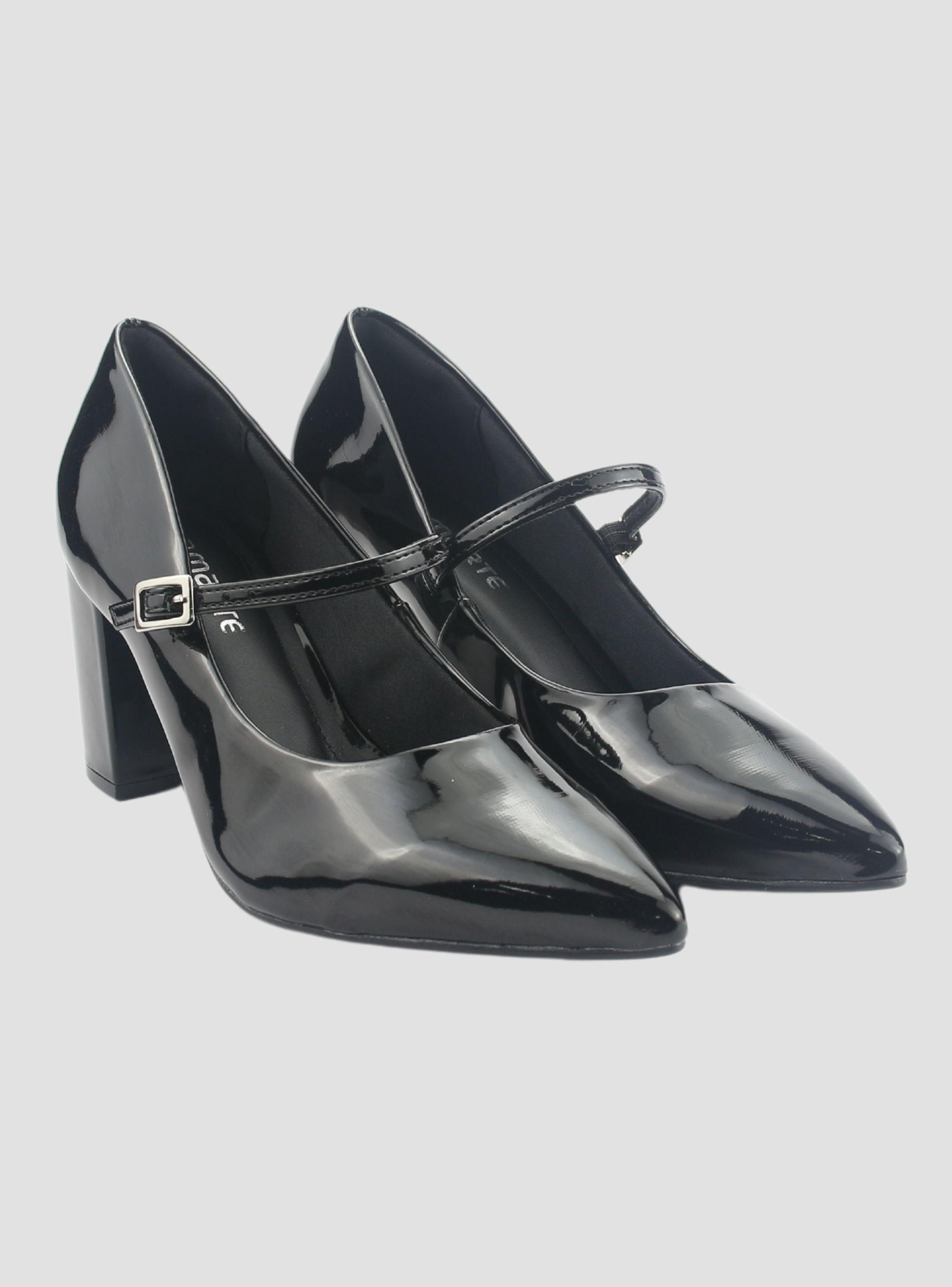 Zapato Via Marte Mujer 028-014-01 Negro Casual-4