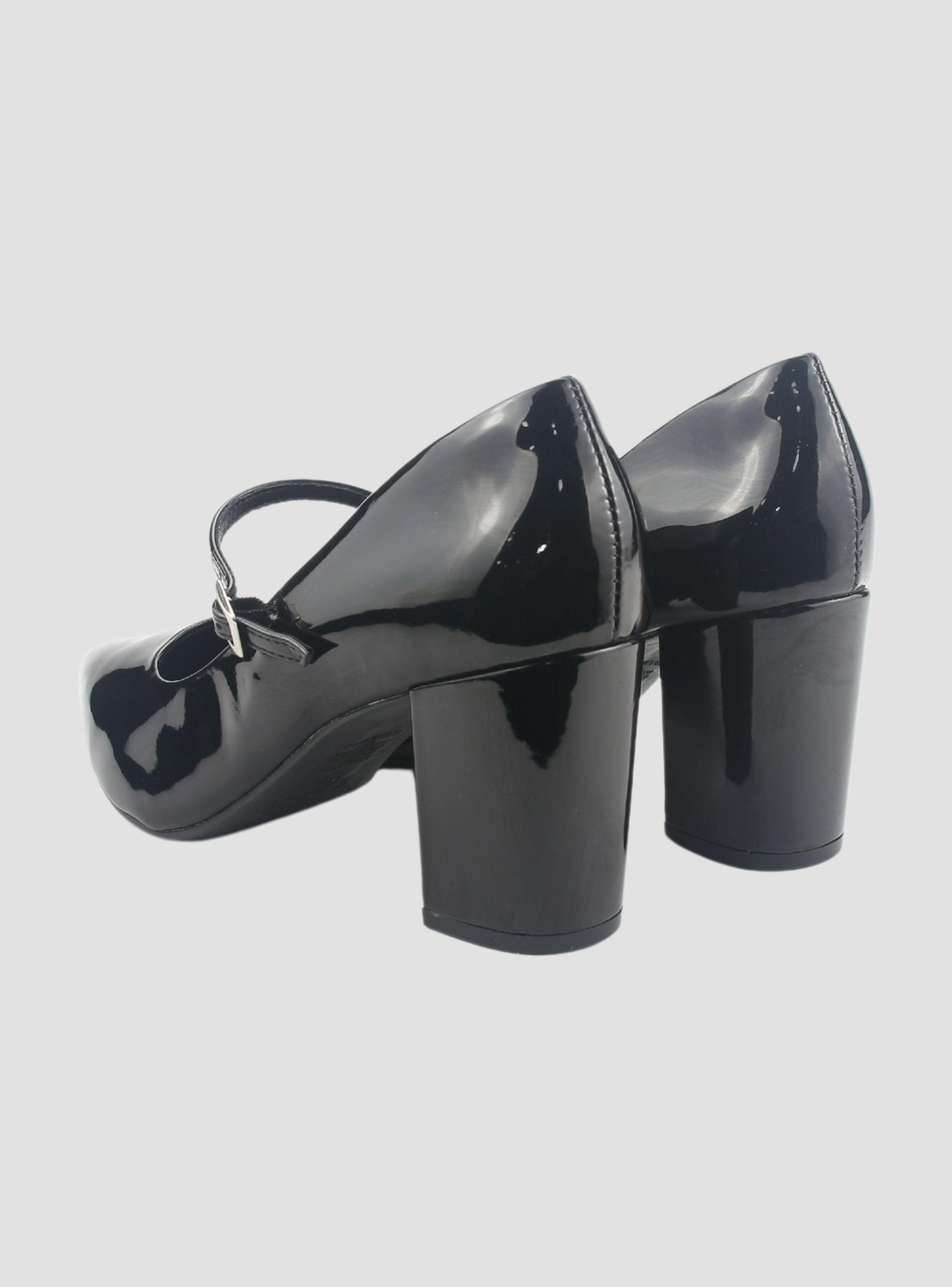 Zapato Via Marte Mujer 028-014-01 Negro Casual-5