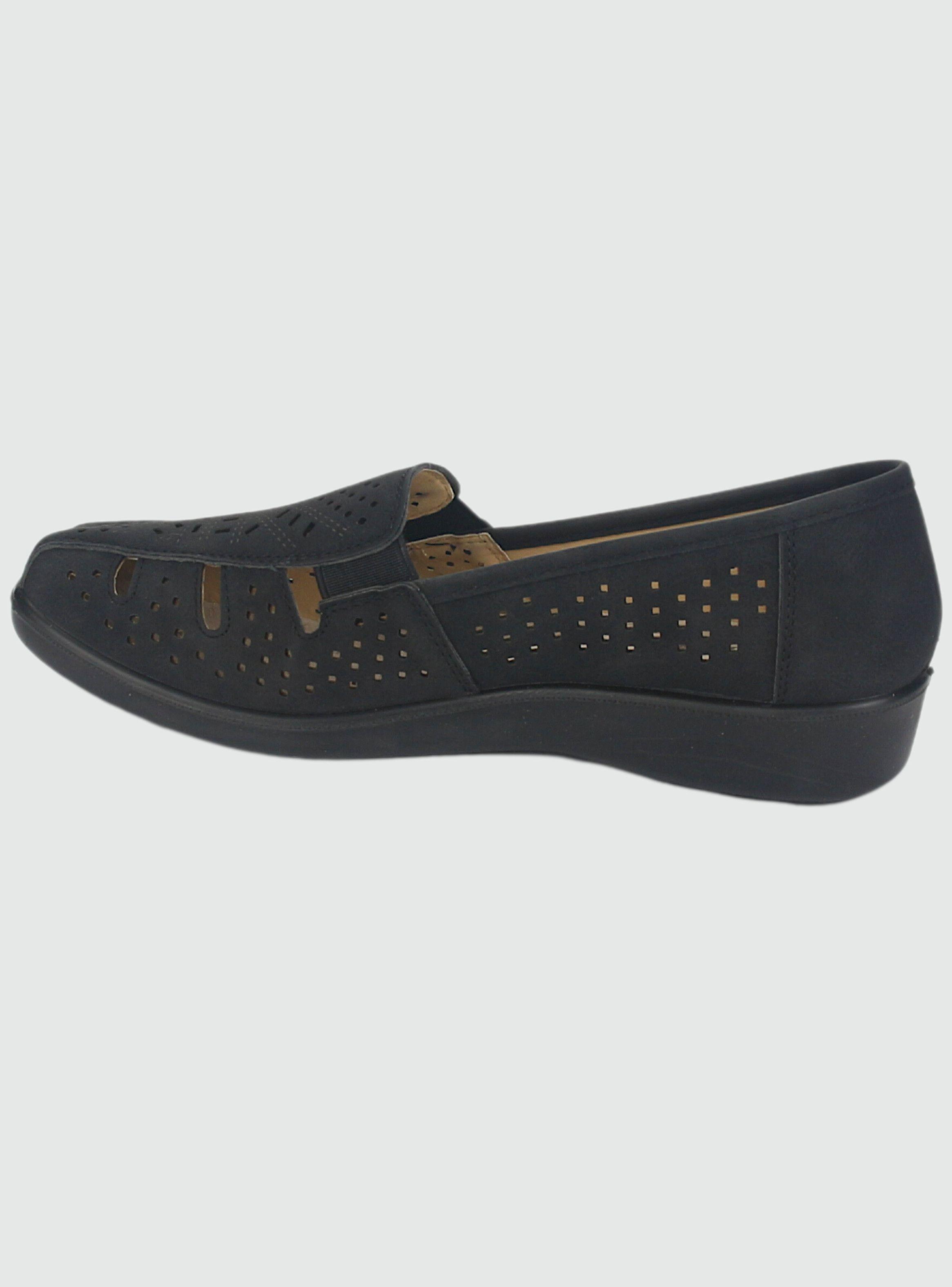 Zapato Chalada Mujer Deco-1 Negro Comfort-1