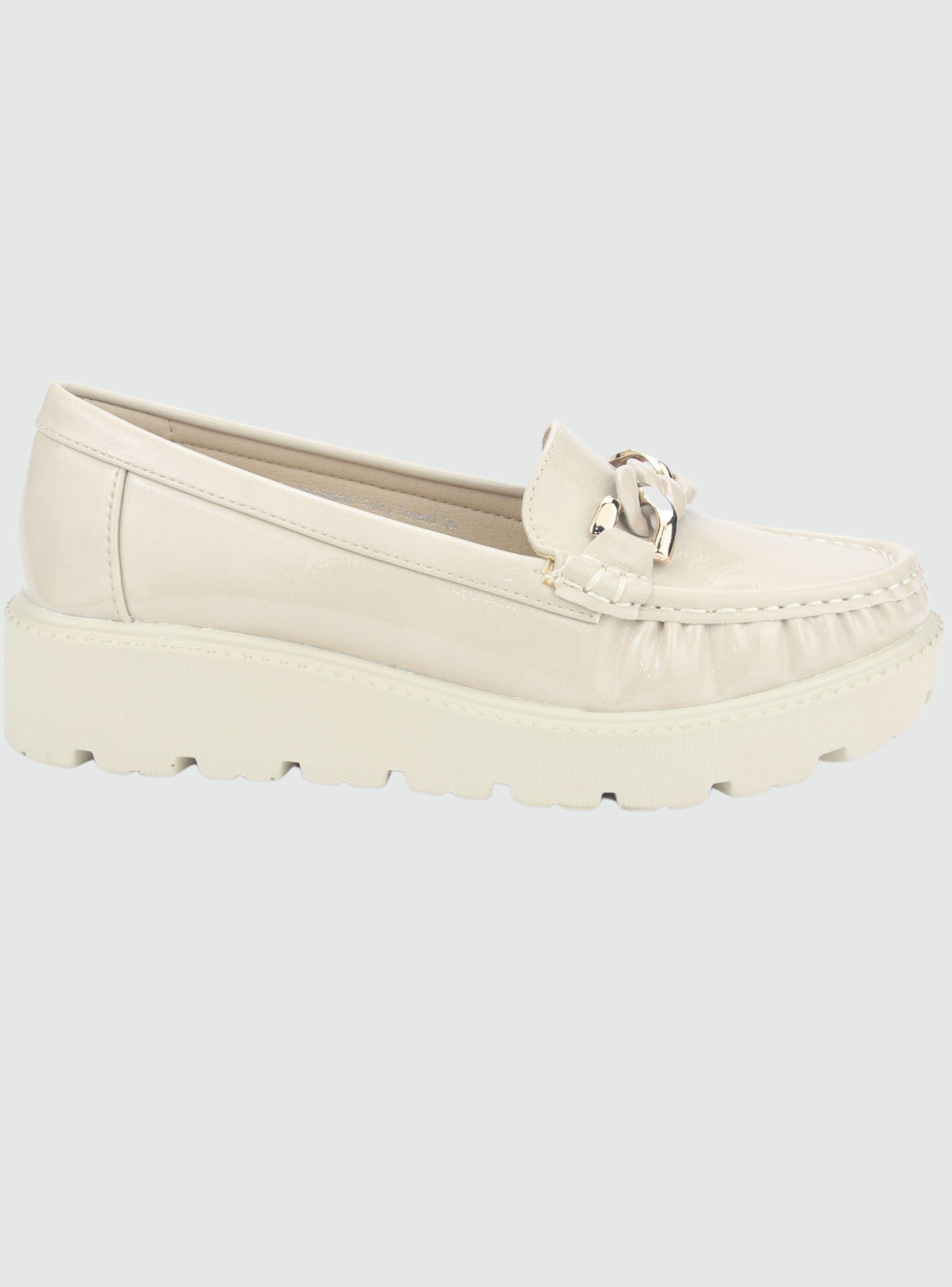 Mocasin Chalada Mujer Gran-21 Beige Casual-0