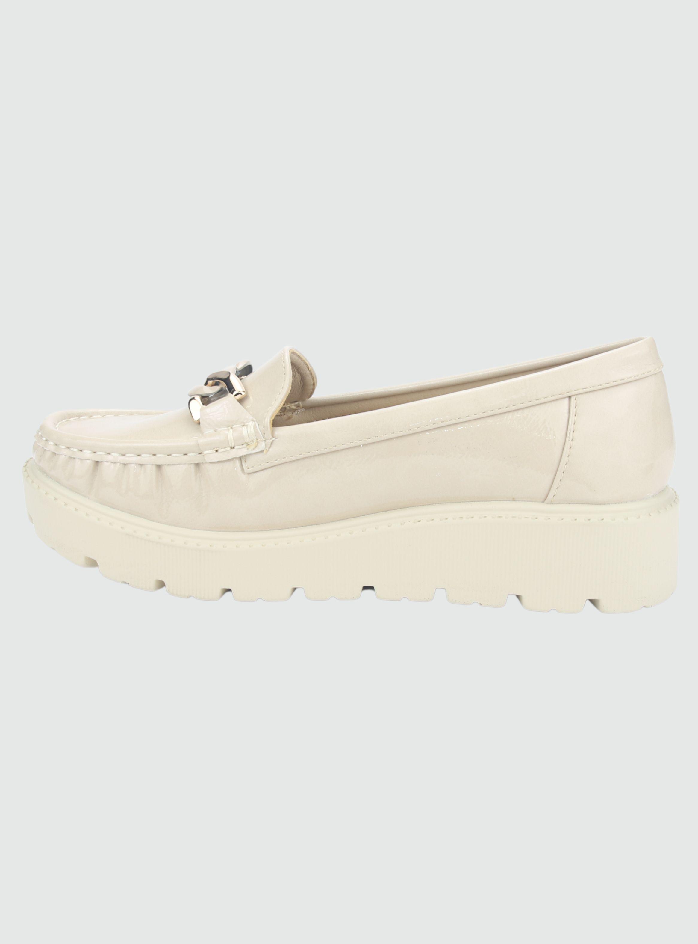 Mocasin Chalada Mujer Gran-21 Beige Casual-1