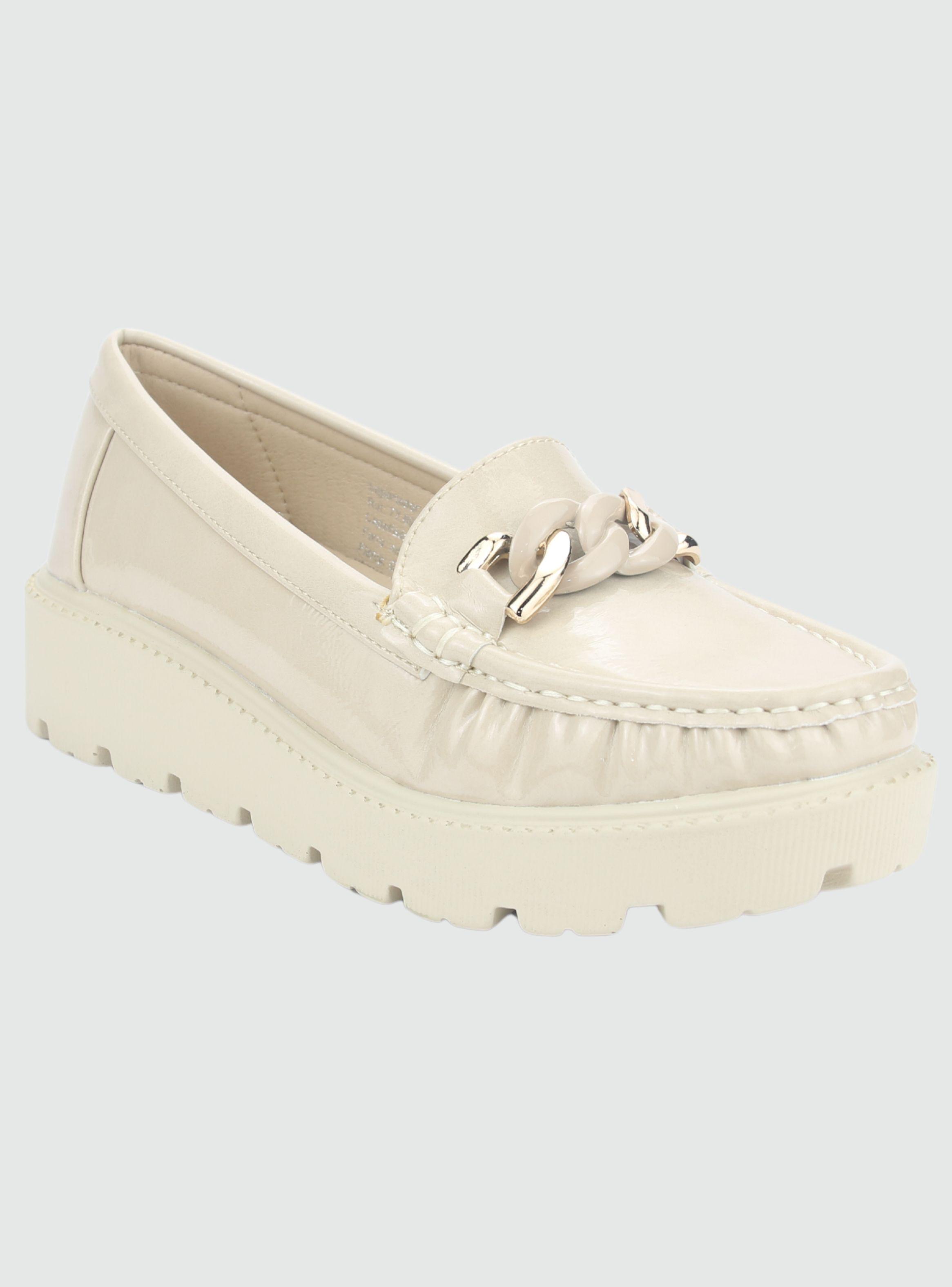 Mocasin Chalada Mujer Gran-21 Beige Casual-2