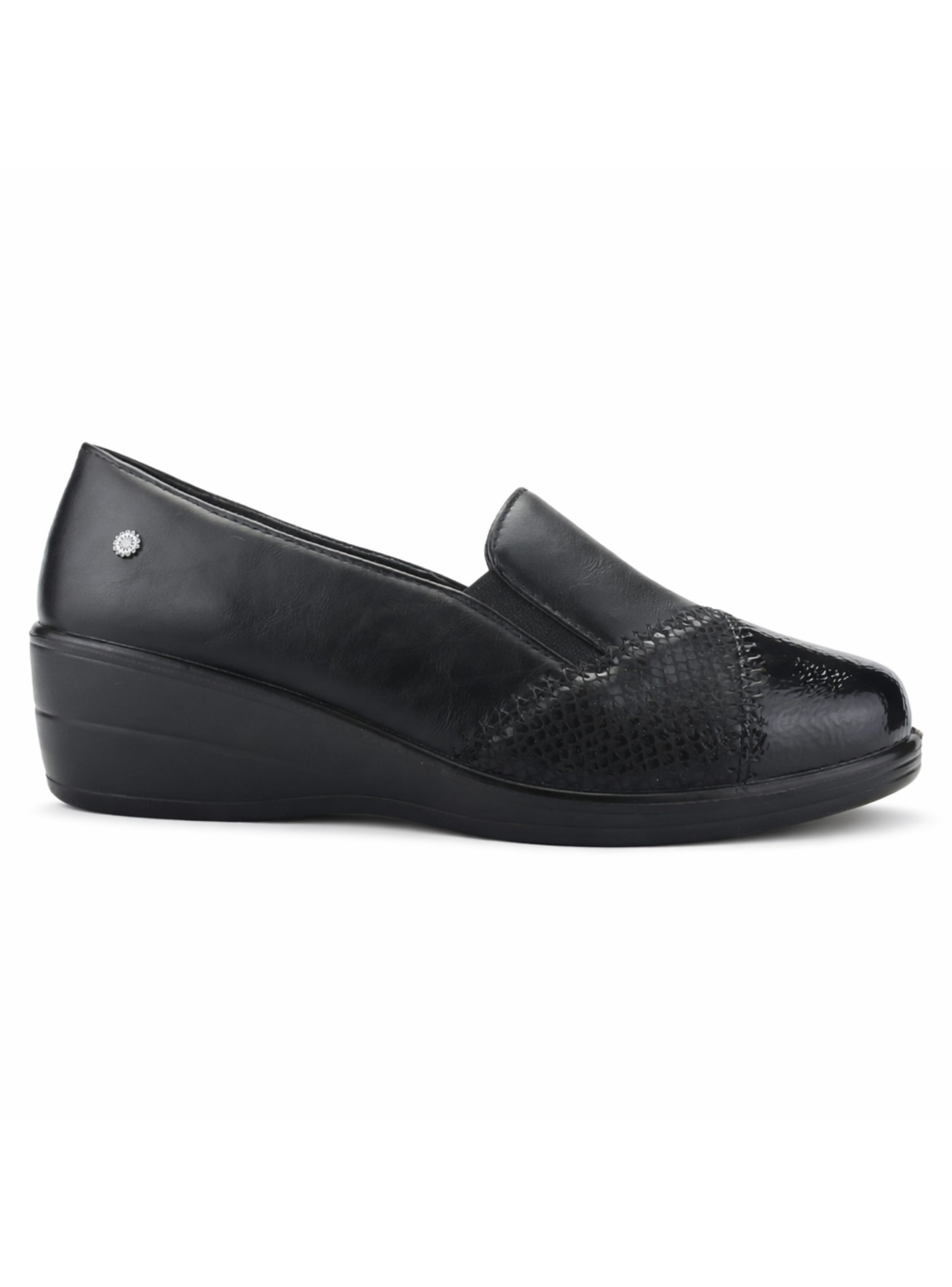 Zapato Negro Mujer Casual Chalada Osny-0