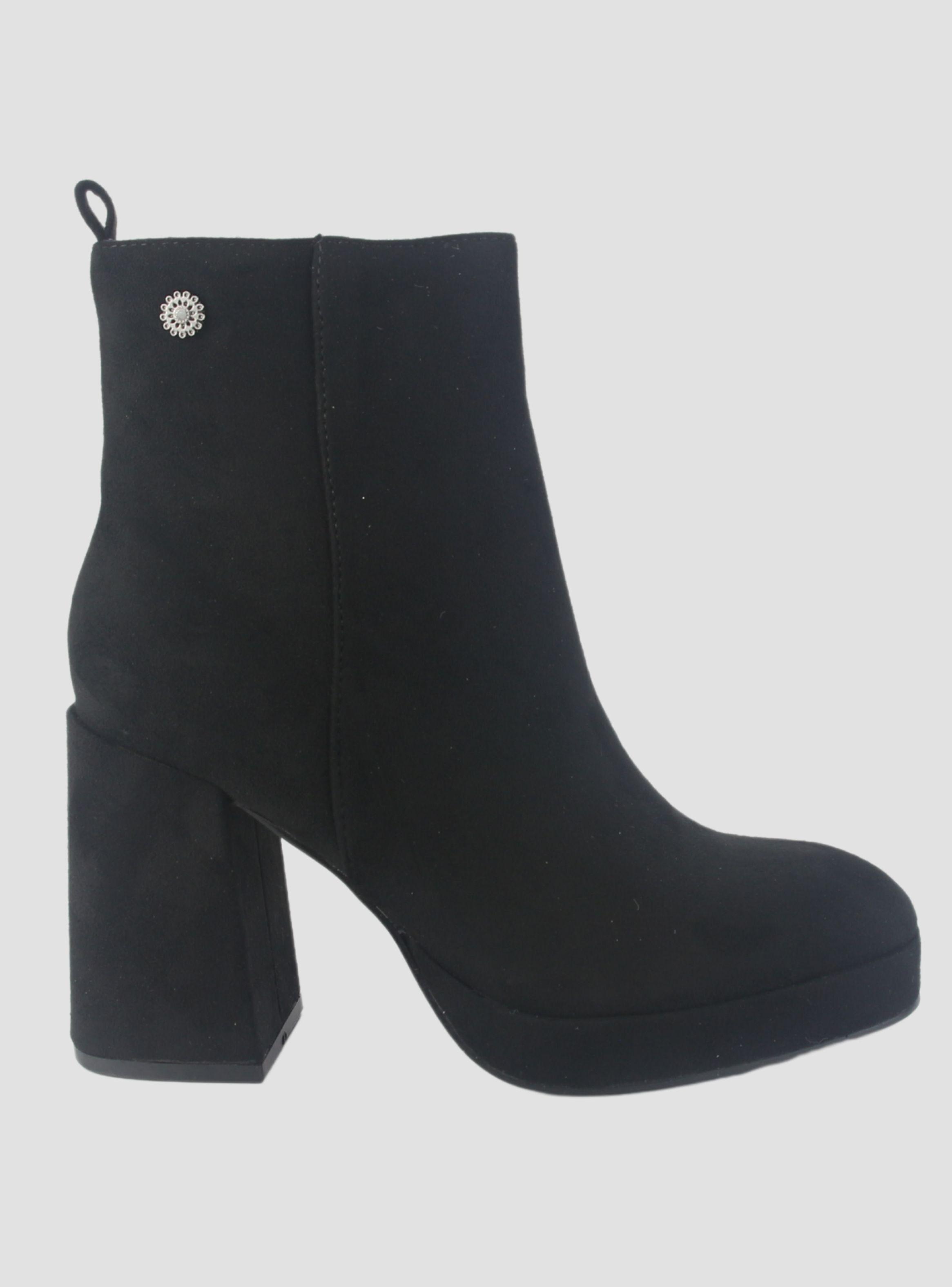 Botin Chalada Mujer Coff-1 S Negro Casual-0