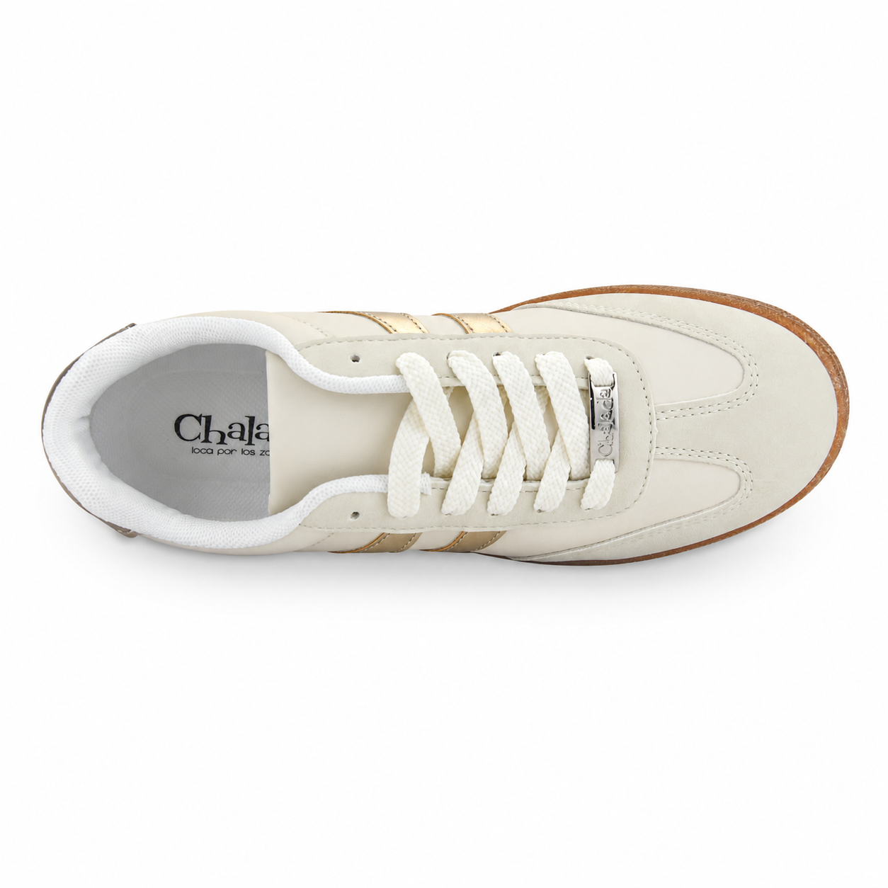 Zapatilla Mujer Chalada Pita-3 Beige Urbano-3