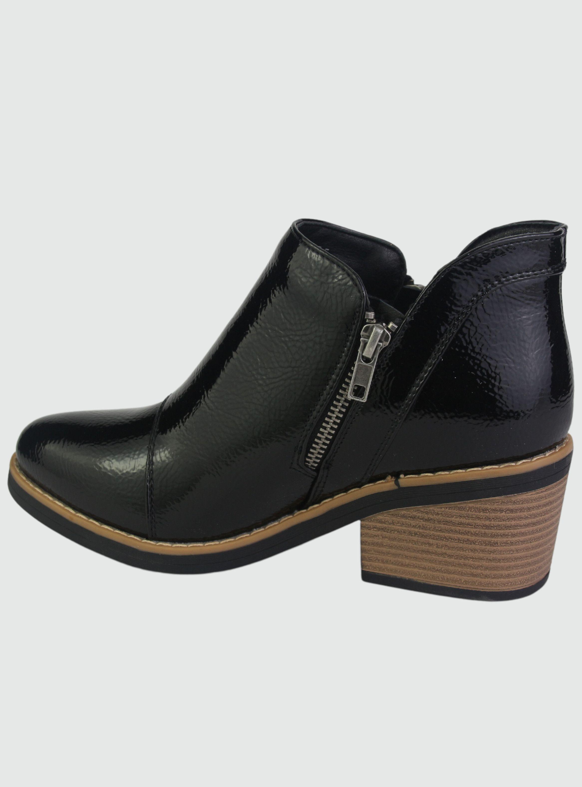 Botin Chalada Mujer Camp-31 V Negro Casual-1
