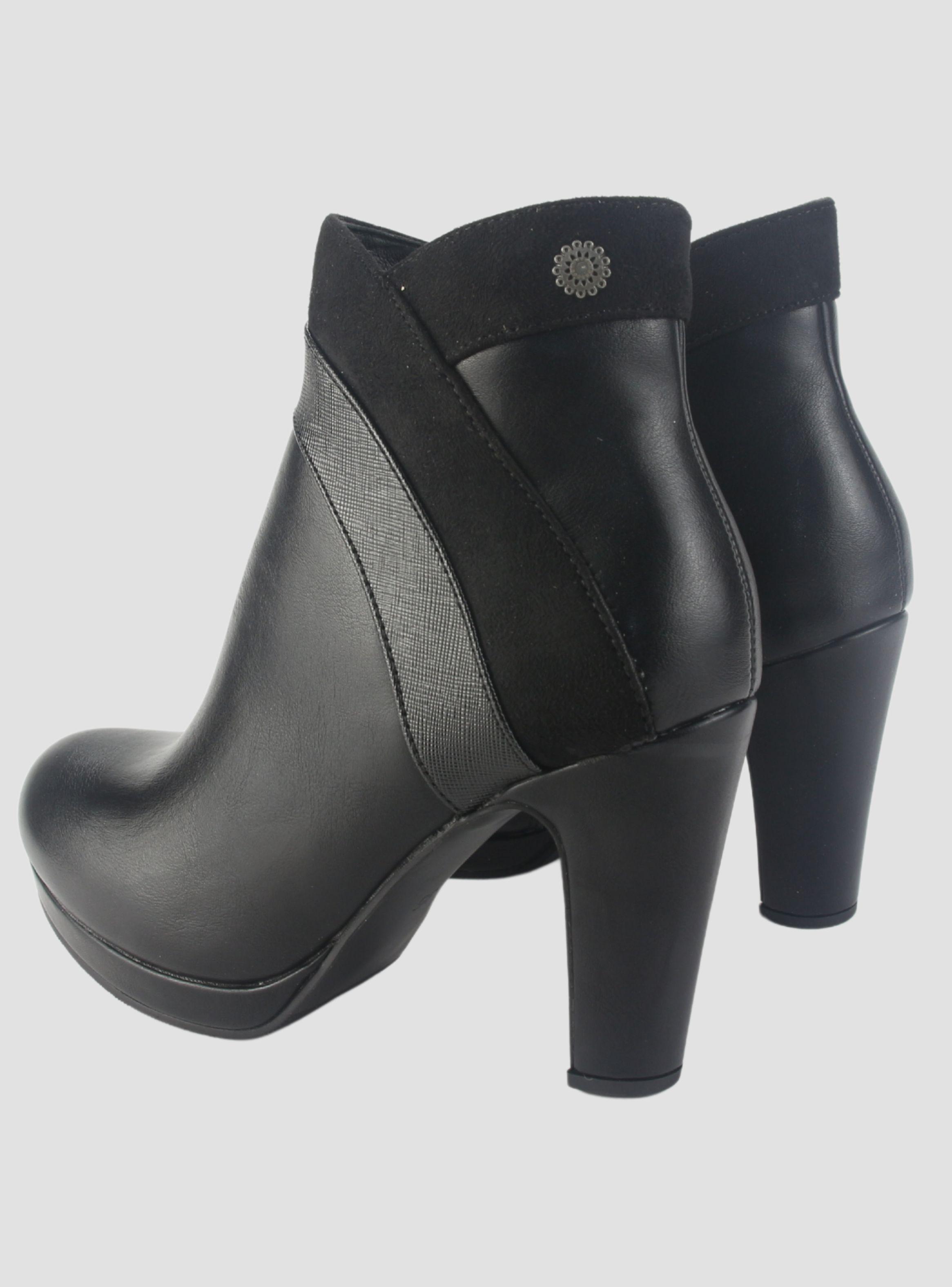 Botin Chalada Mujer Bambina-5 Negro Moda-5