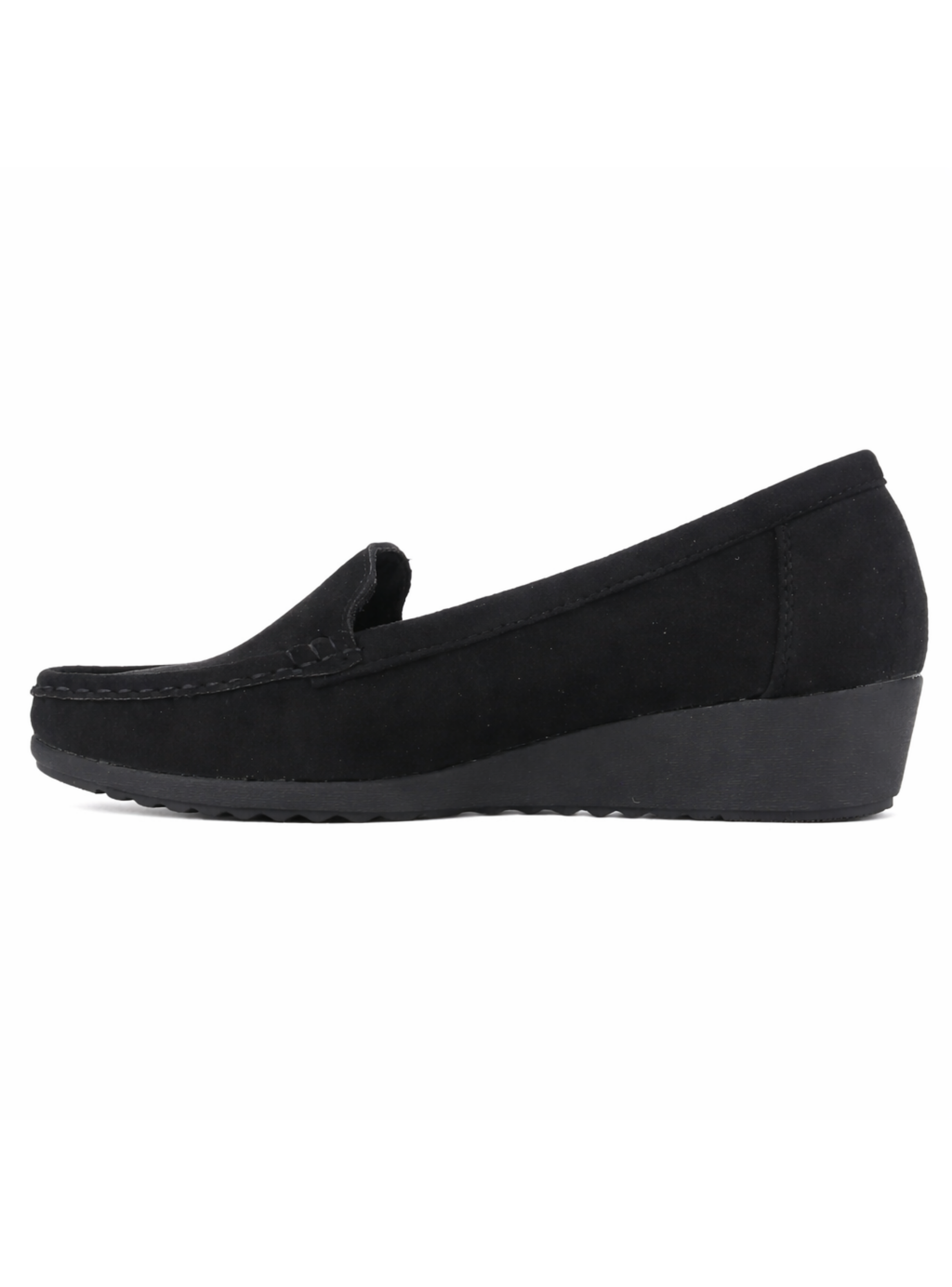Mocasin Negro Mujer Casual Chalada Malu-1