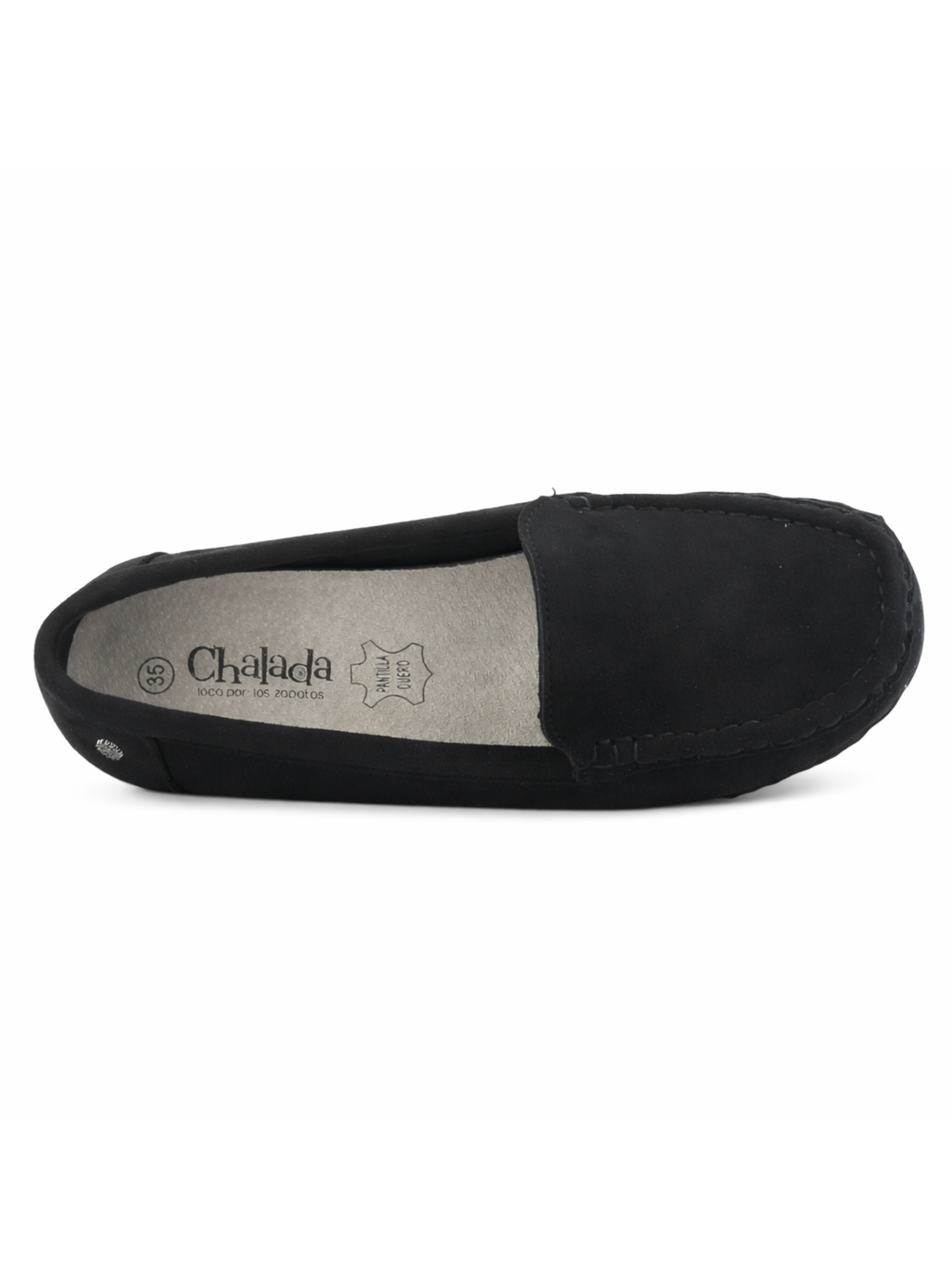 Mocasin Negro Mujer Casual Chalada Malu-4
