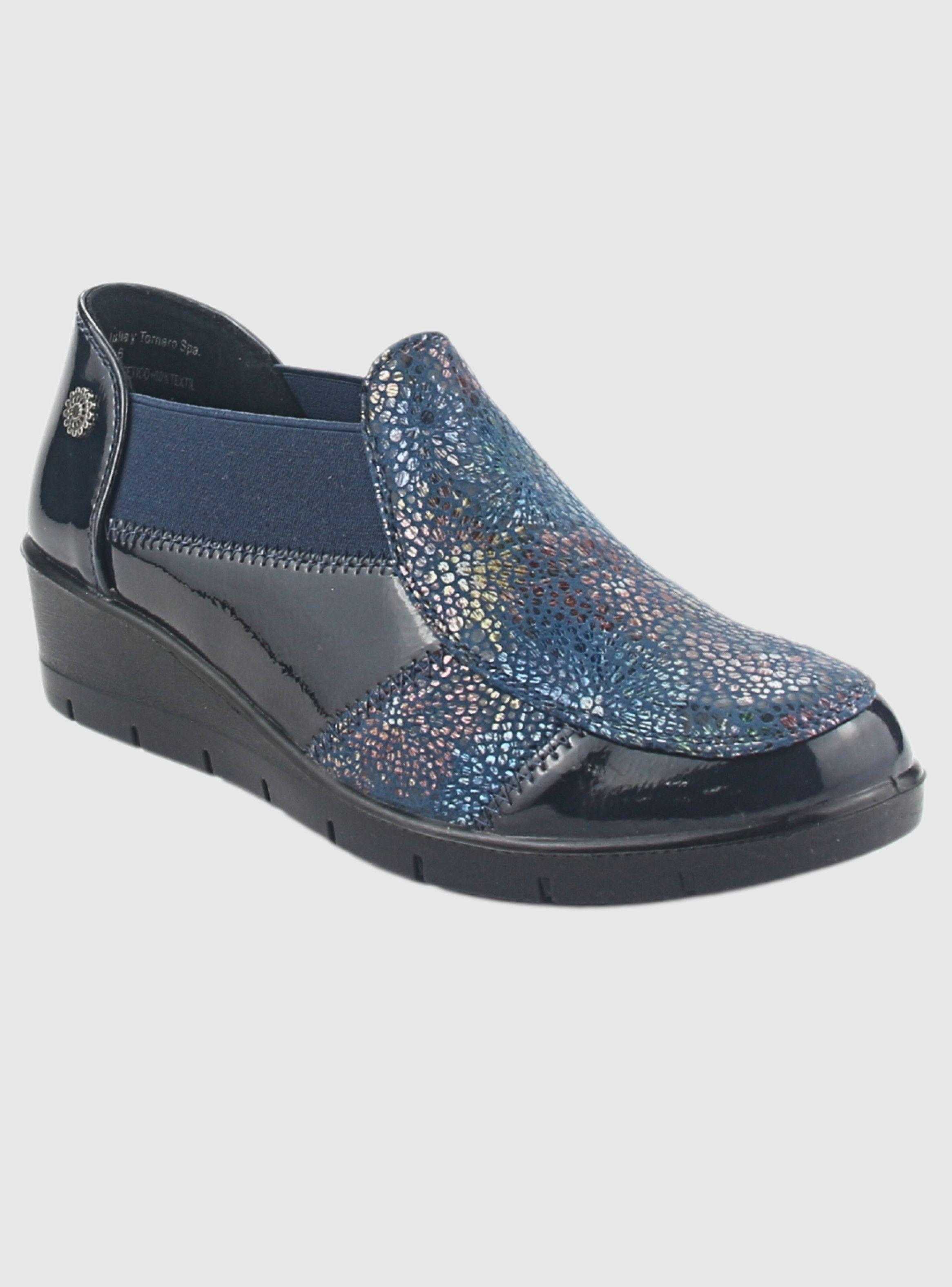 Zapato Chalada Mujer Olga-1 Azul Marino Casual-2