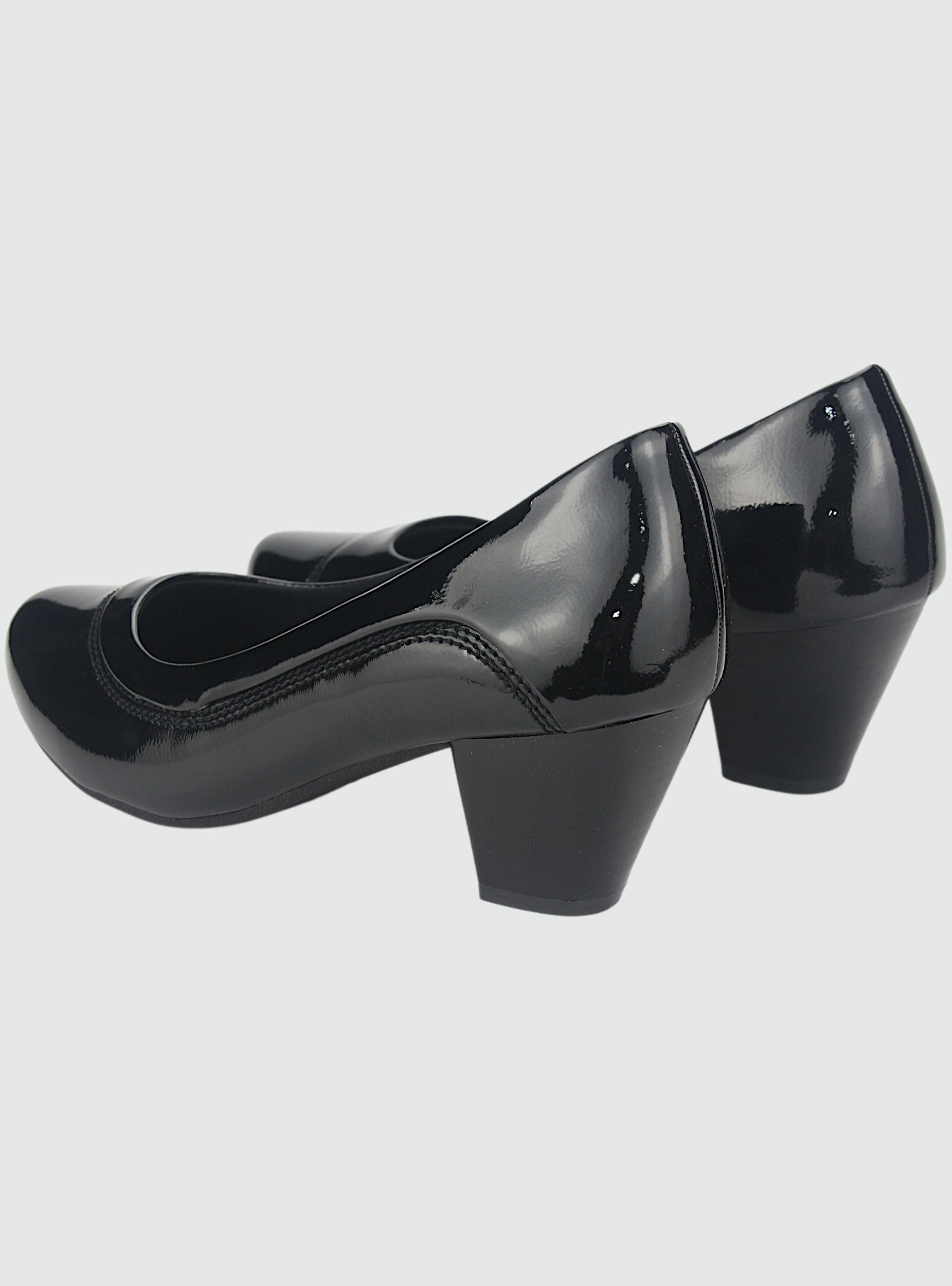 Zapato Chalada Mujer Tap-25 V Negro Casual-5