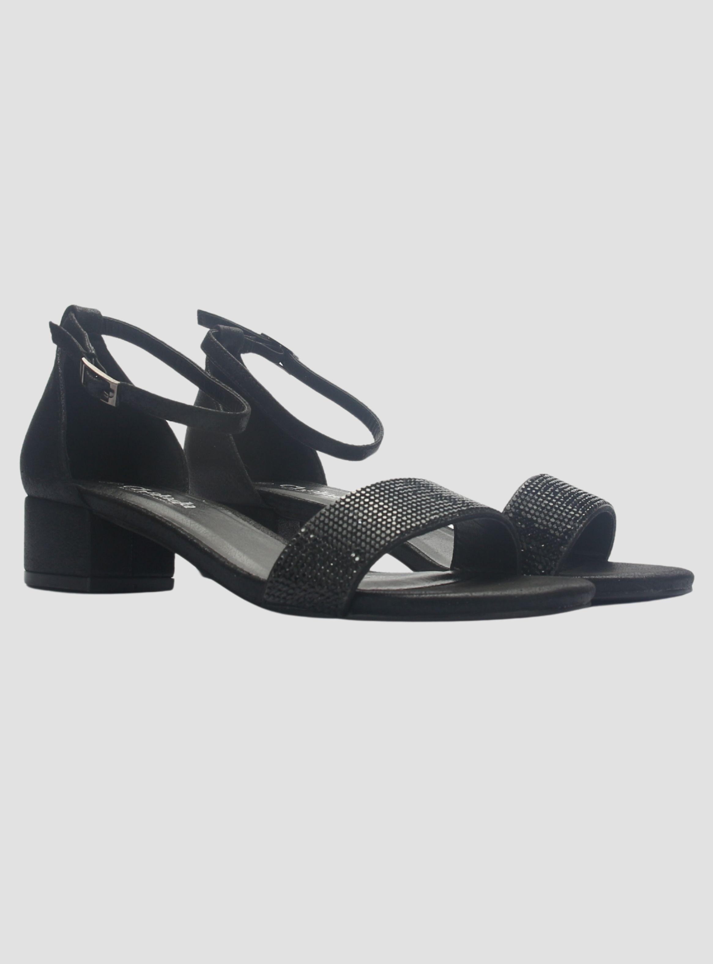 Sandalia Mujer Chalada Fadia-4 Negro Casual-4