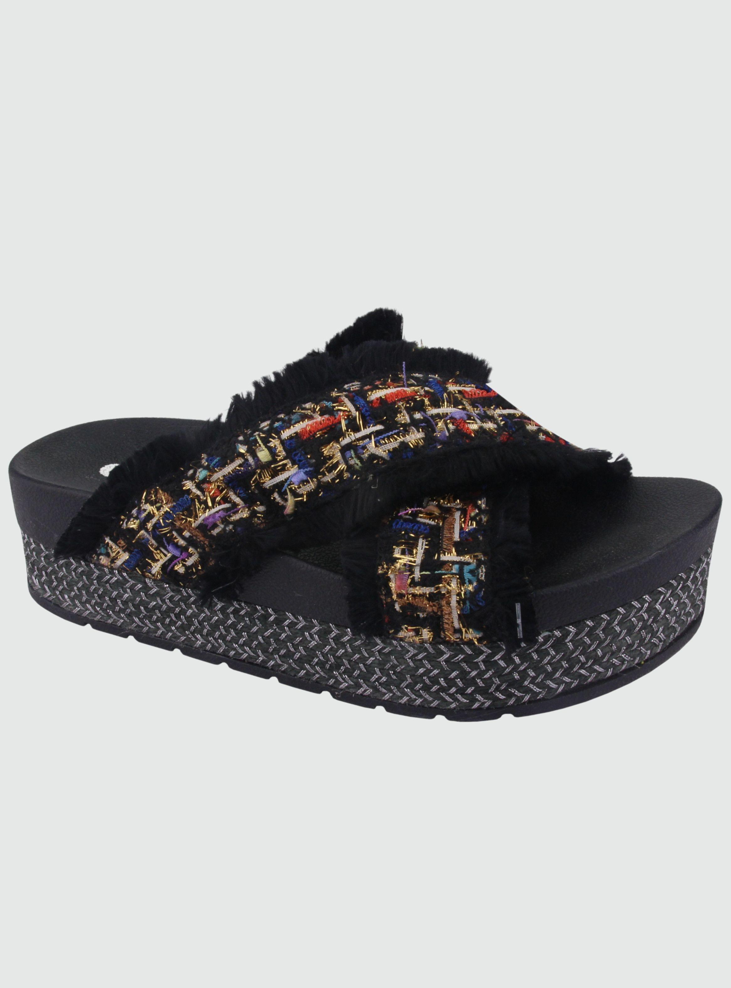 Sandalia Chalada Mujer Opos-2 Negro Moda-0