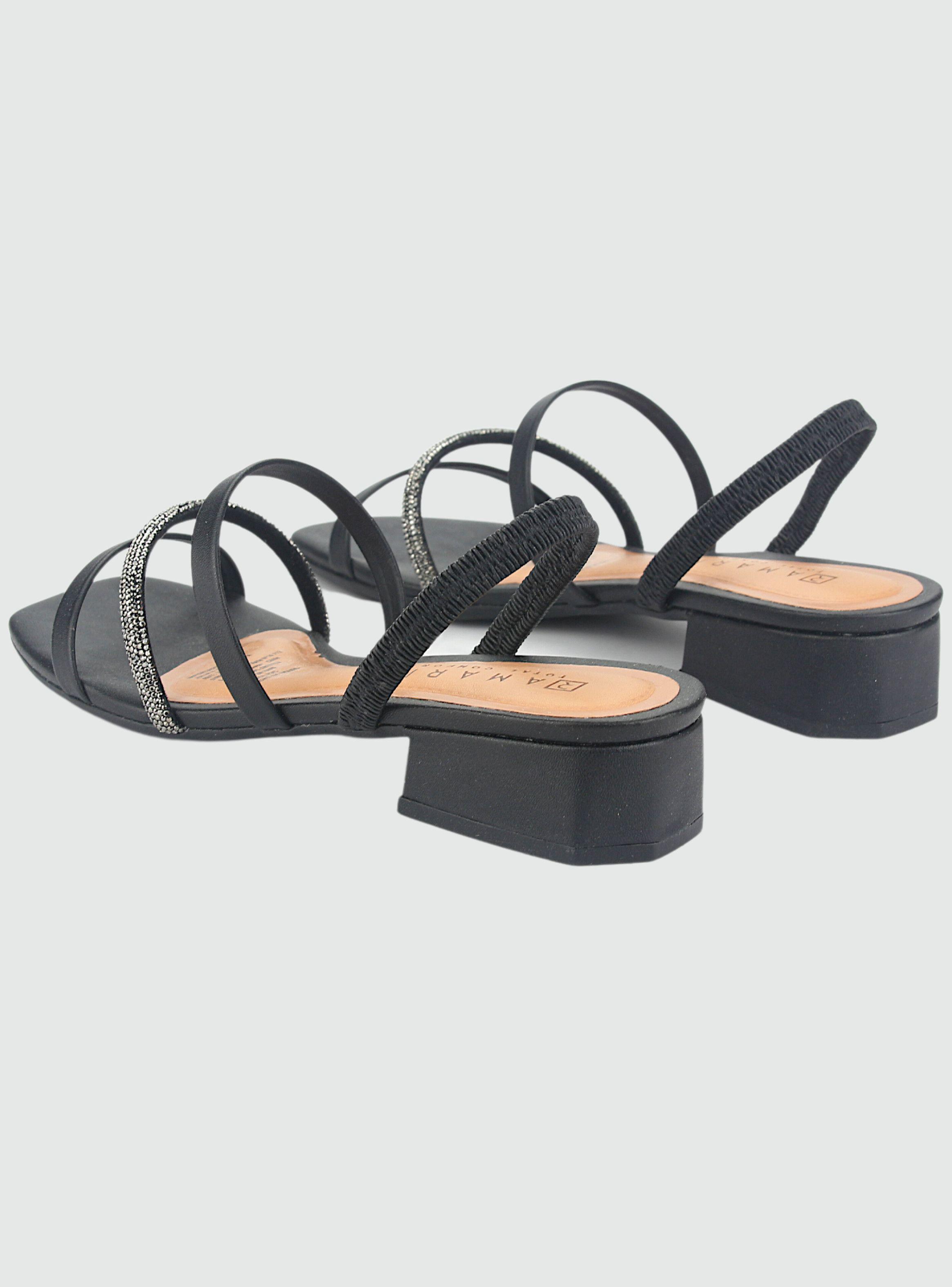 Sandalia Ramarim Mujer 2348221 Negro Casual-5