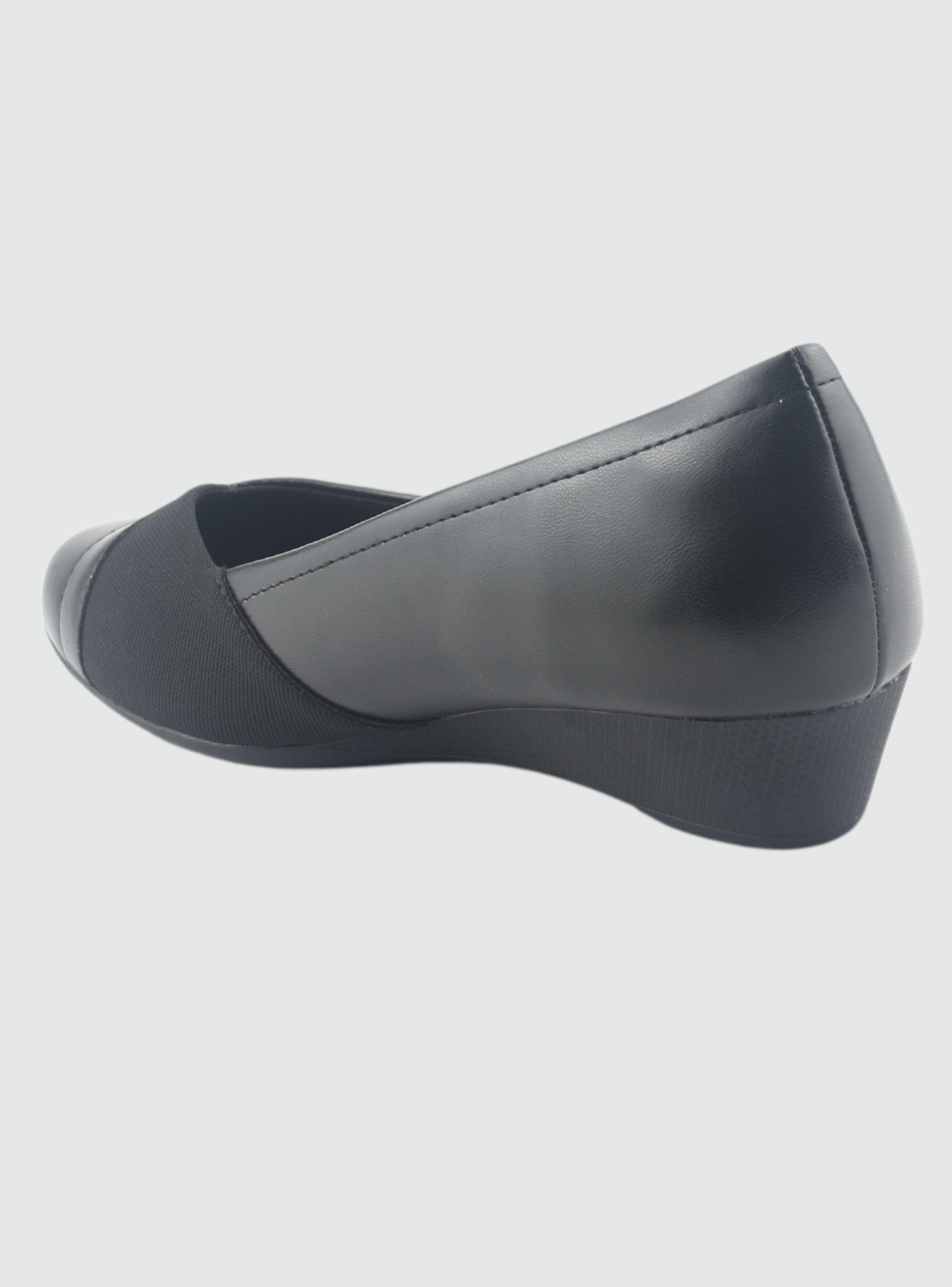 Zapato Negro de Mujer Casual Comfort Coles-1-3