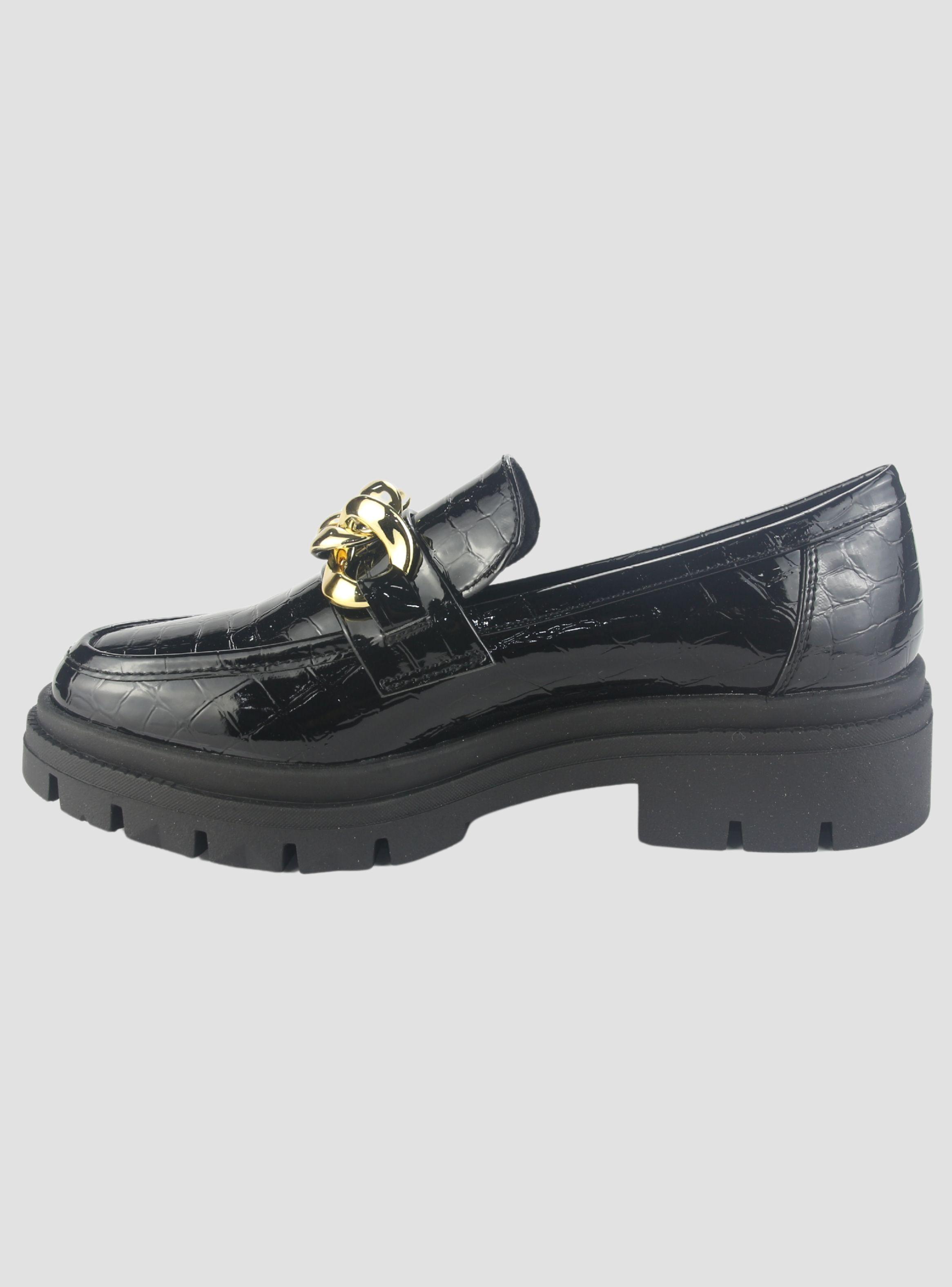 Mocasin Chalada Mujer Selina-7 Negro Casual-1