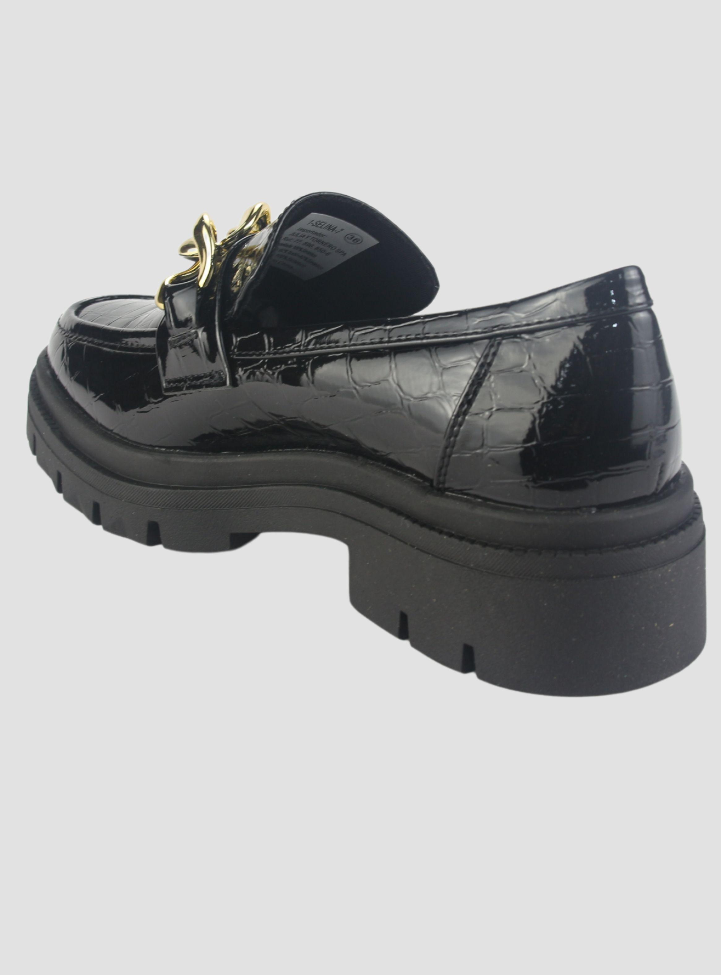 Mocasin Chalada Mujer Selina-7 Negro Casual-3