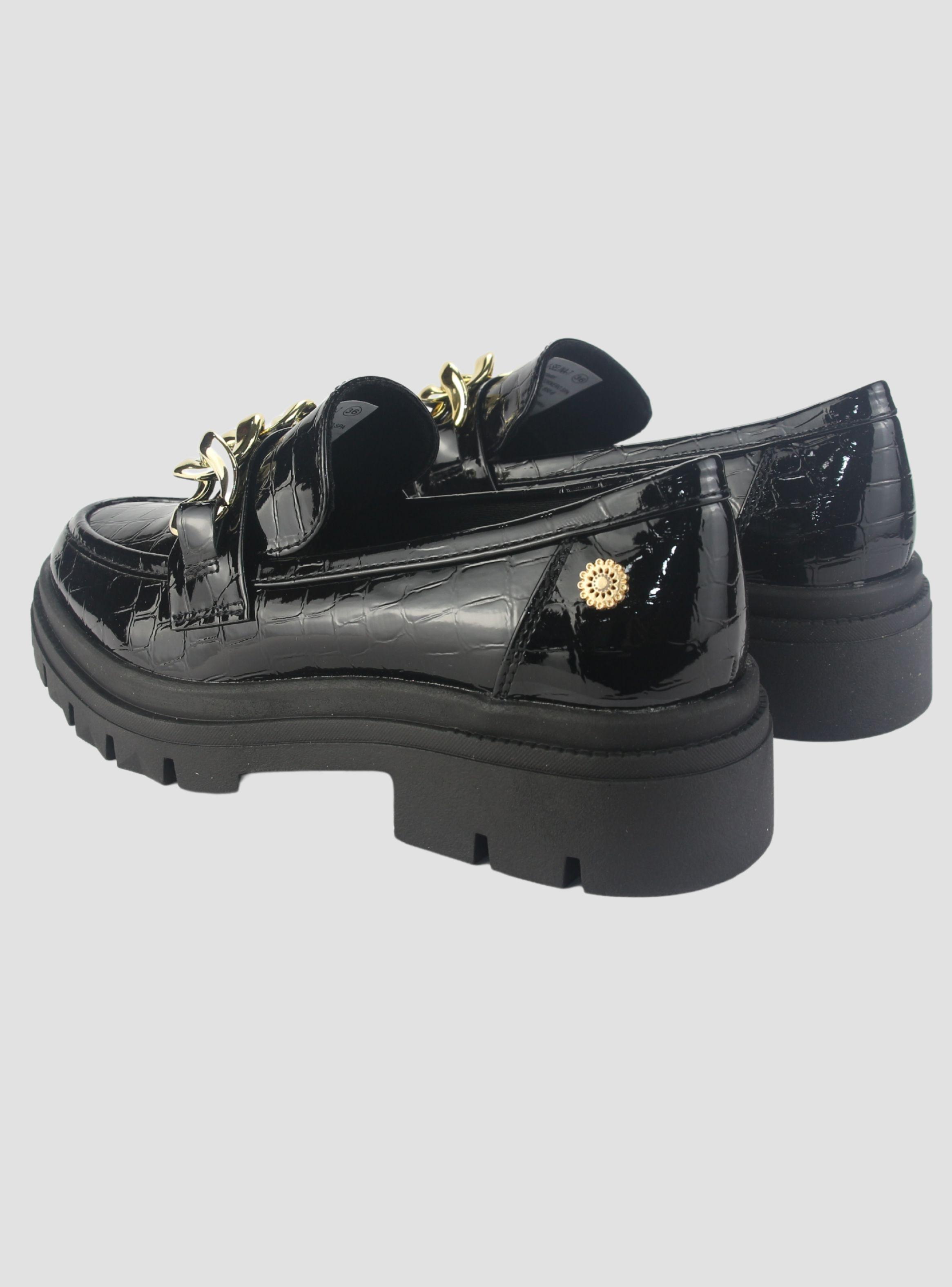 Mocasin Chalada Mujer Selina-7 Negro Casual-5
