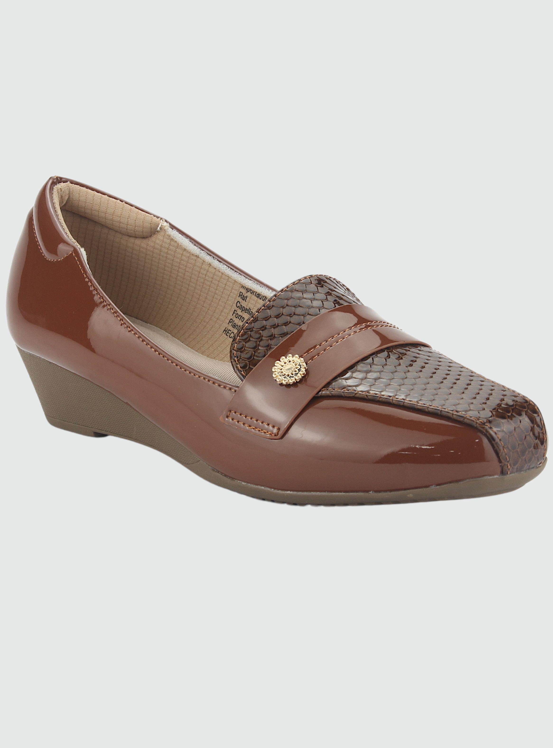 Mocasin Chalada Mujer Coles-5 Café Casual-2