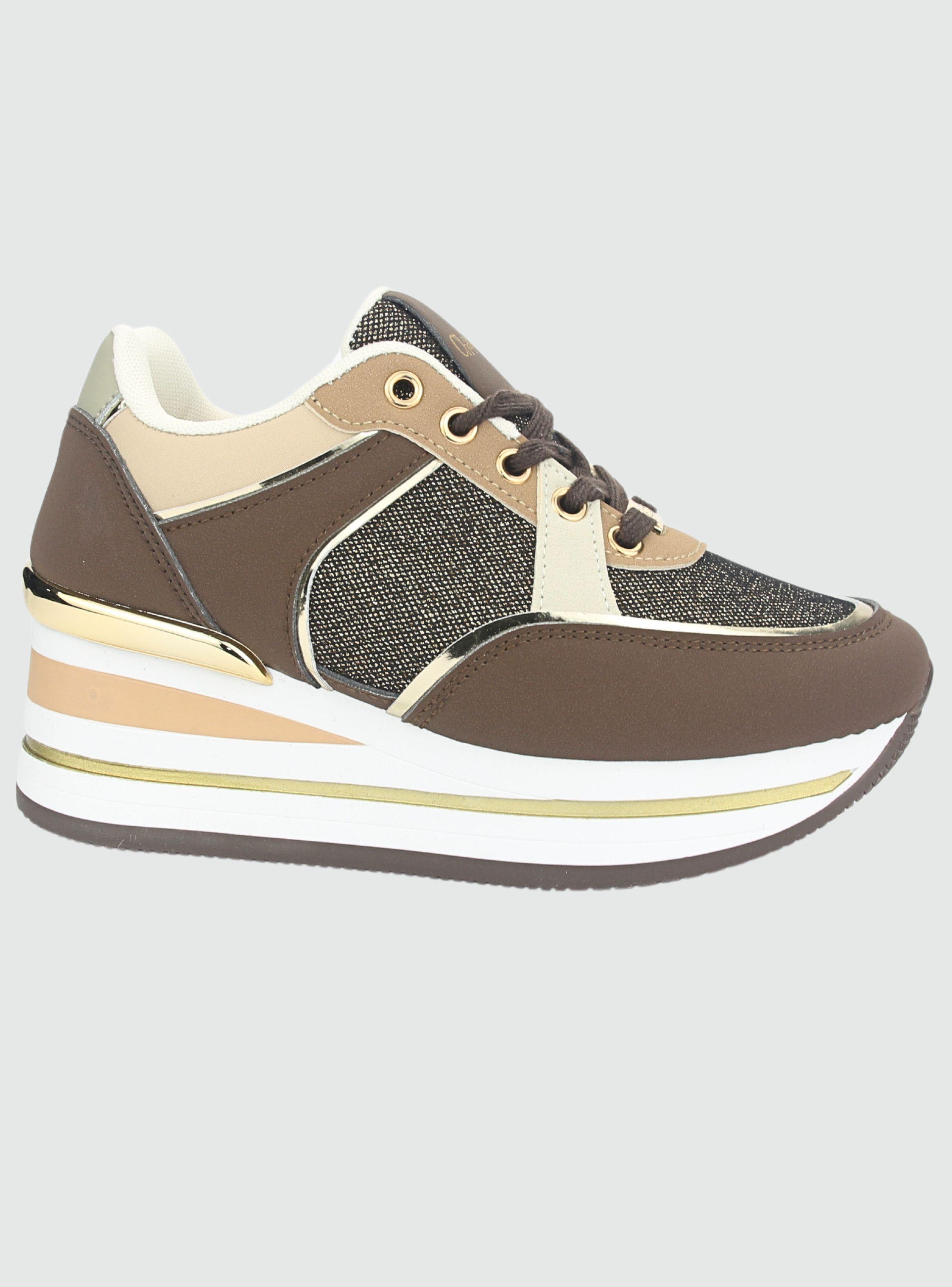 Zapatilla Chalada Mujer Jettix-2 Café Urbano-0