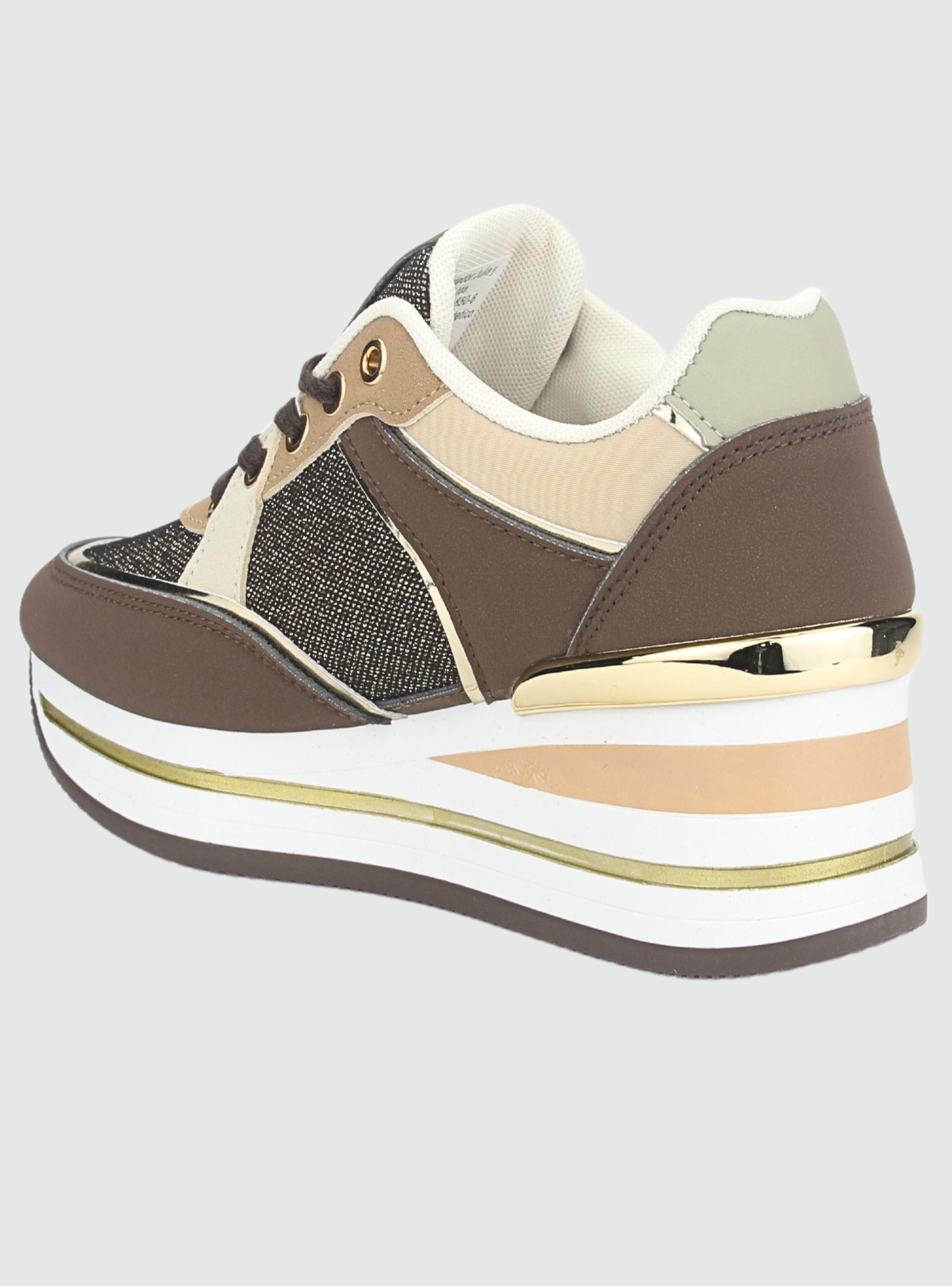 Zapatilla Chalada Mujer Jettix-2 Café Urbano-3
