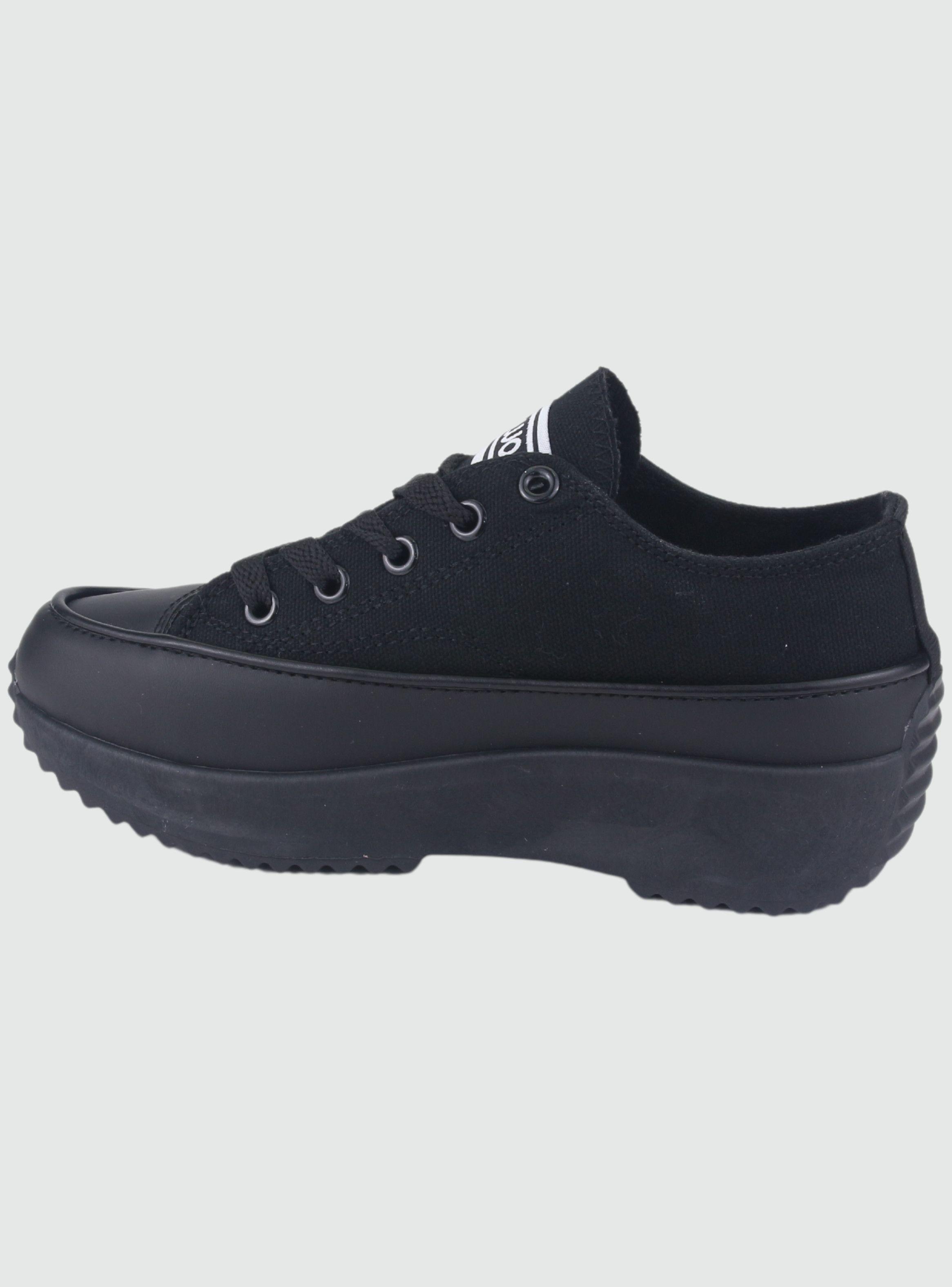 Zapatilla Funway Mujer Biggerl-2 Negro Urbano-1