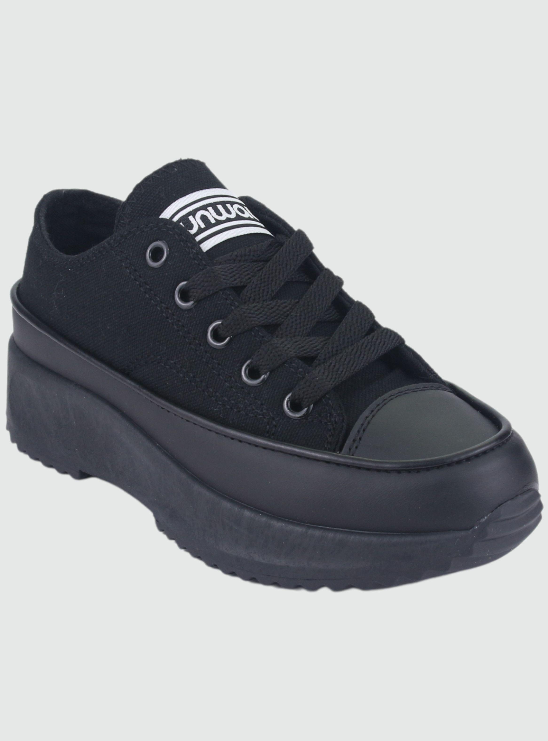 Zapatilla Funway Mujer Biggerl-2 Negro Urbano-2