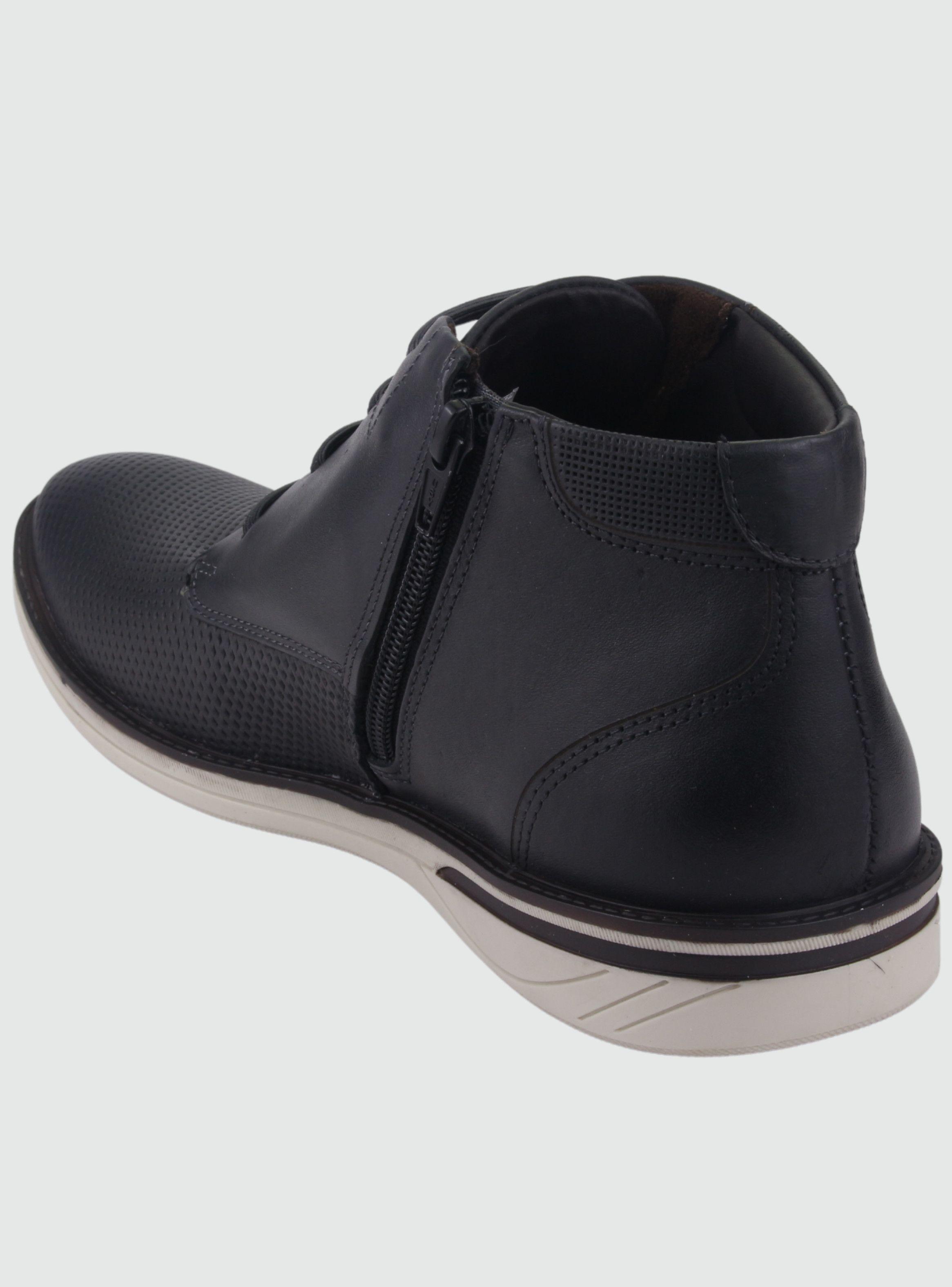 Botin Ferracini Hombre 3616 Negro Casual-3