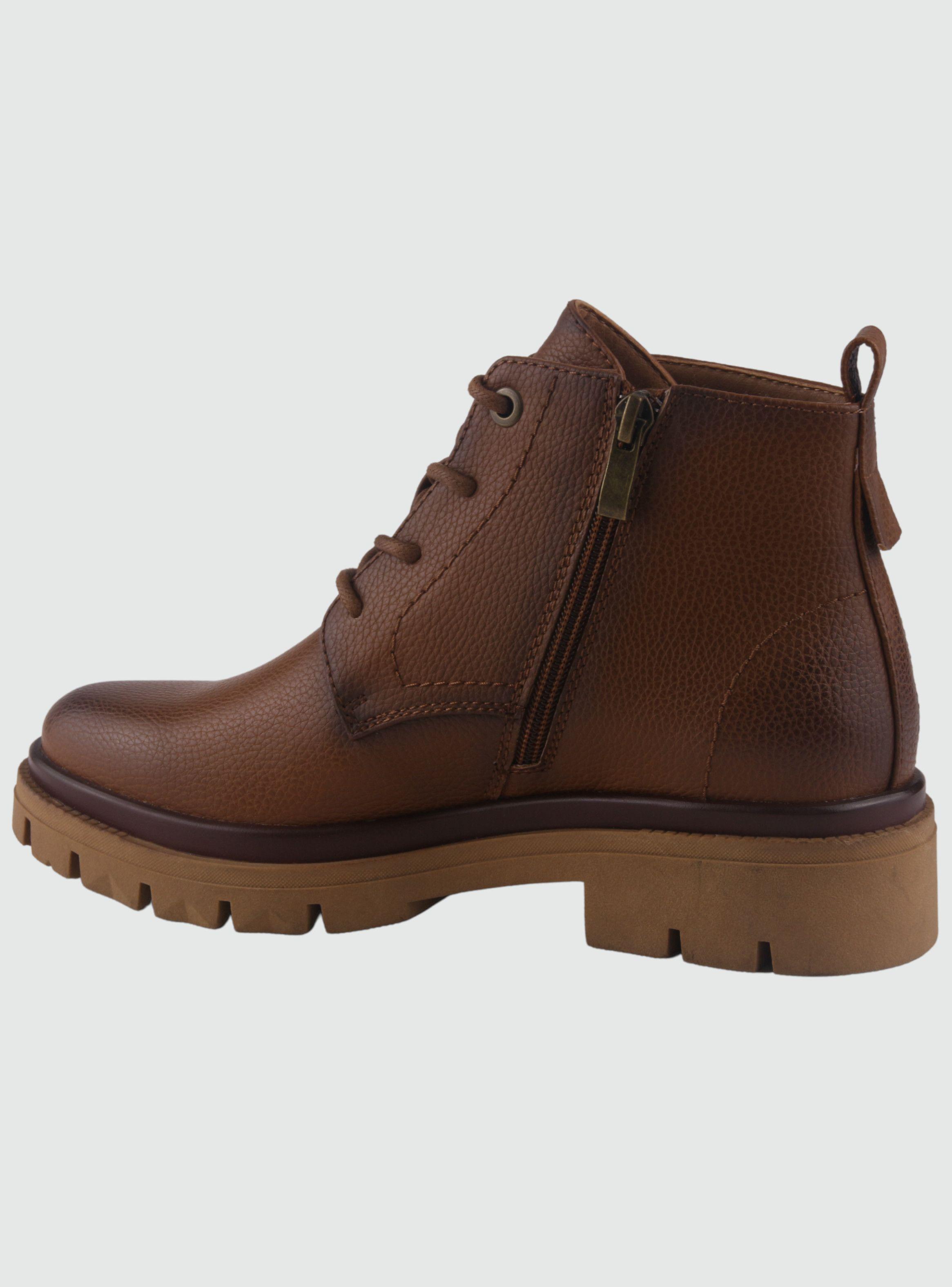Botin Chalada Mujer Selina-2 Tostado Casual-1
