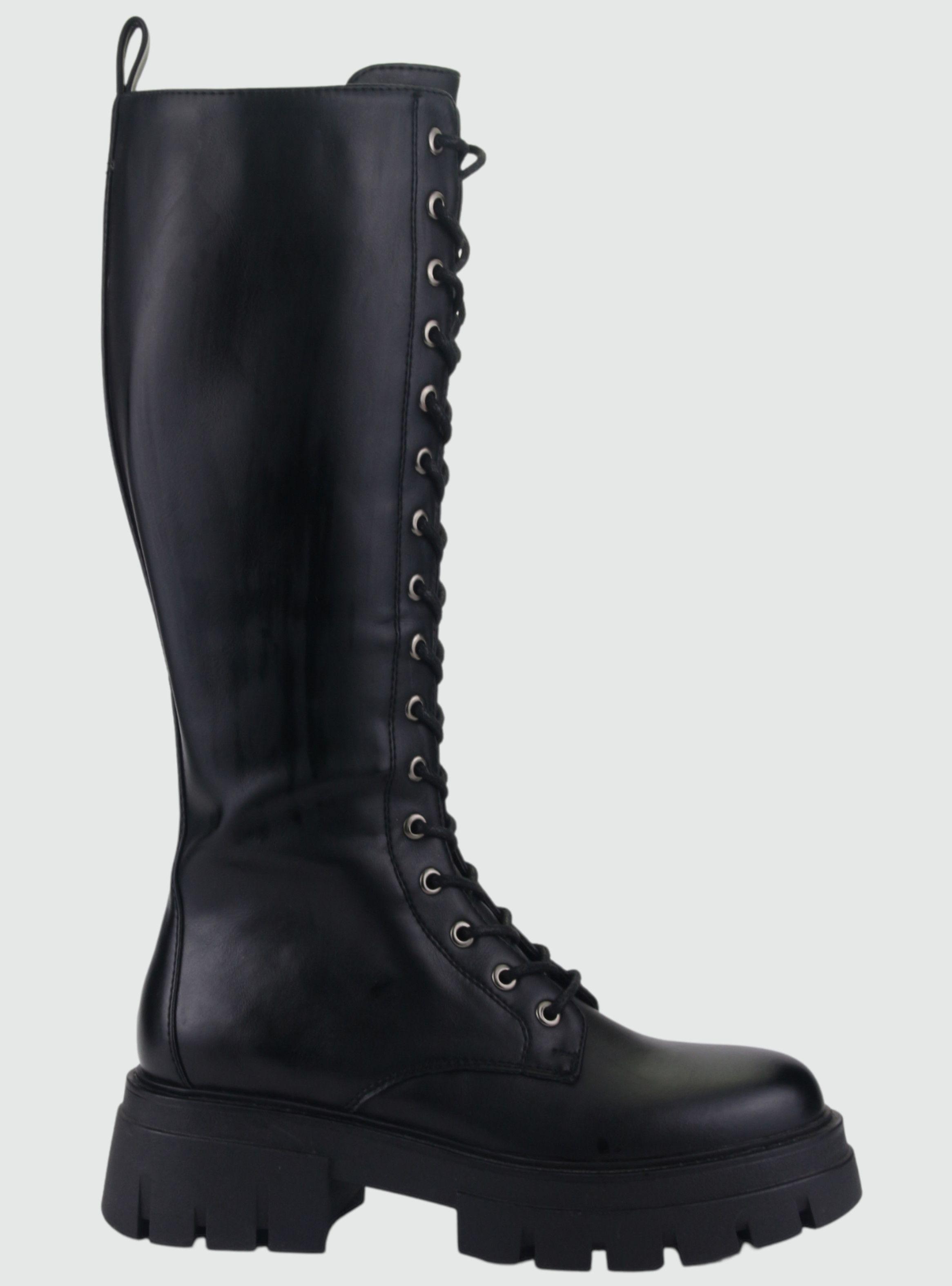 Bota Chalada Mujer Rust-10 Negro Casual-0