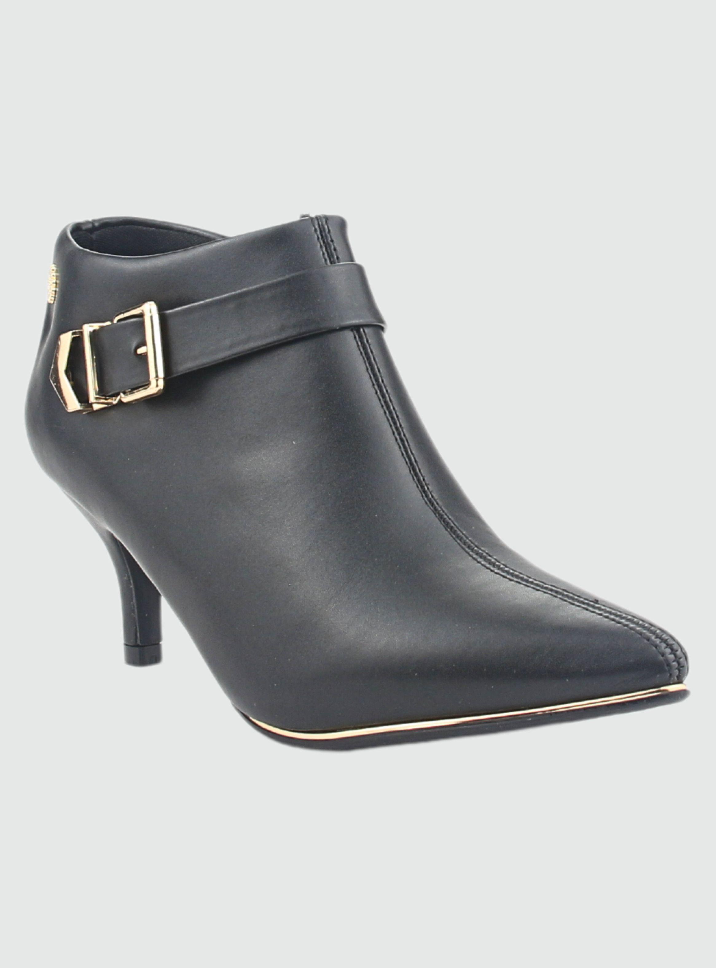 Botin Chalada Mujer Plos Black Negro Casual-6