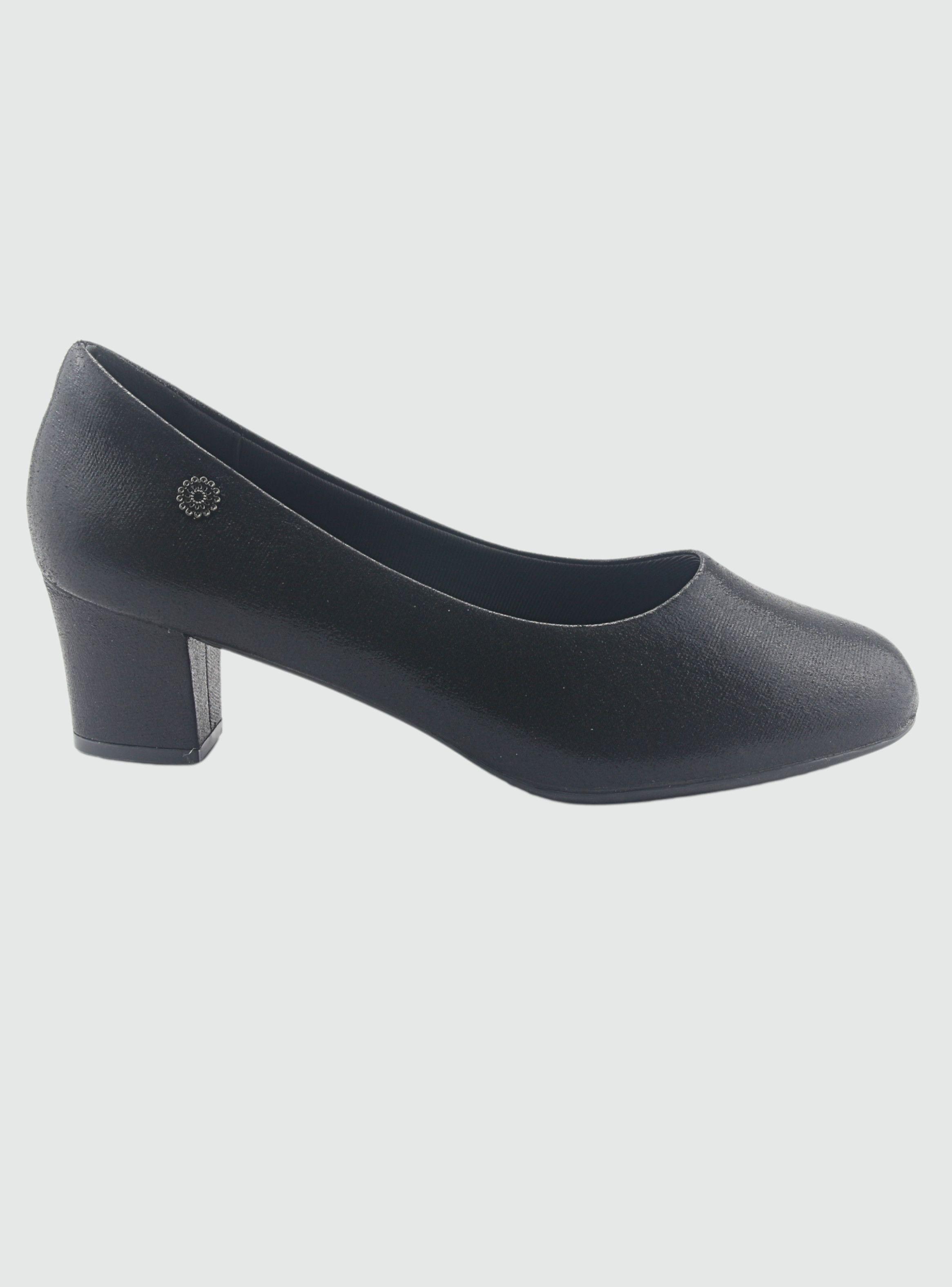 Zapato Negro de Mujer Casual Flexi-49-0