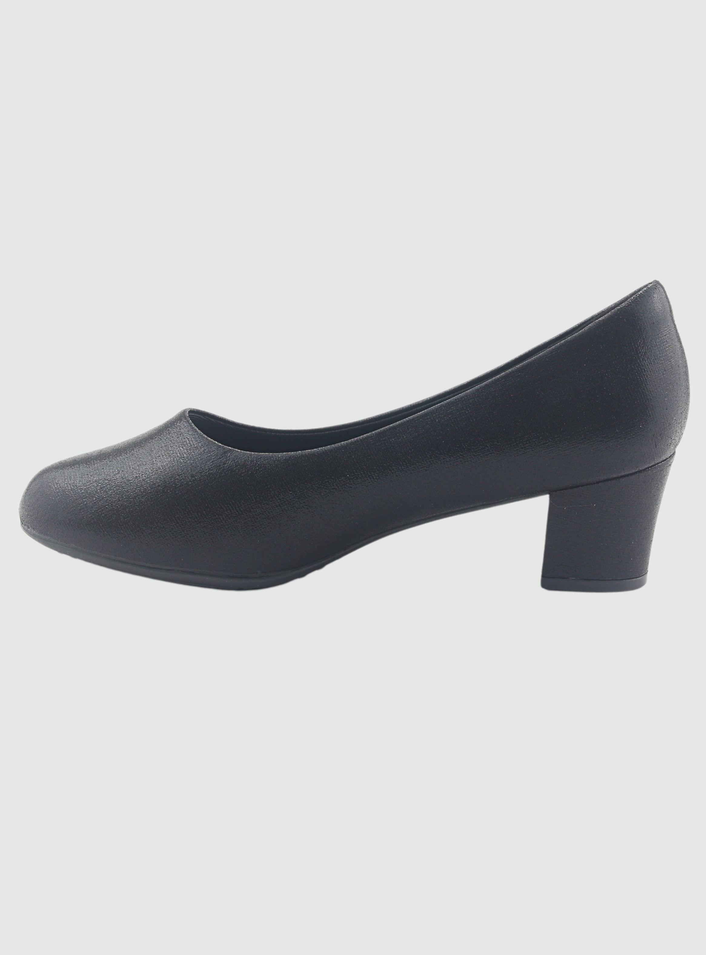 Zapato Negro de Mujer Casual Flexi-49-1