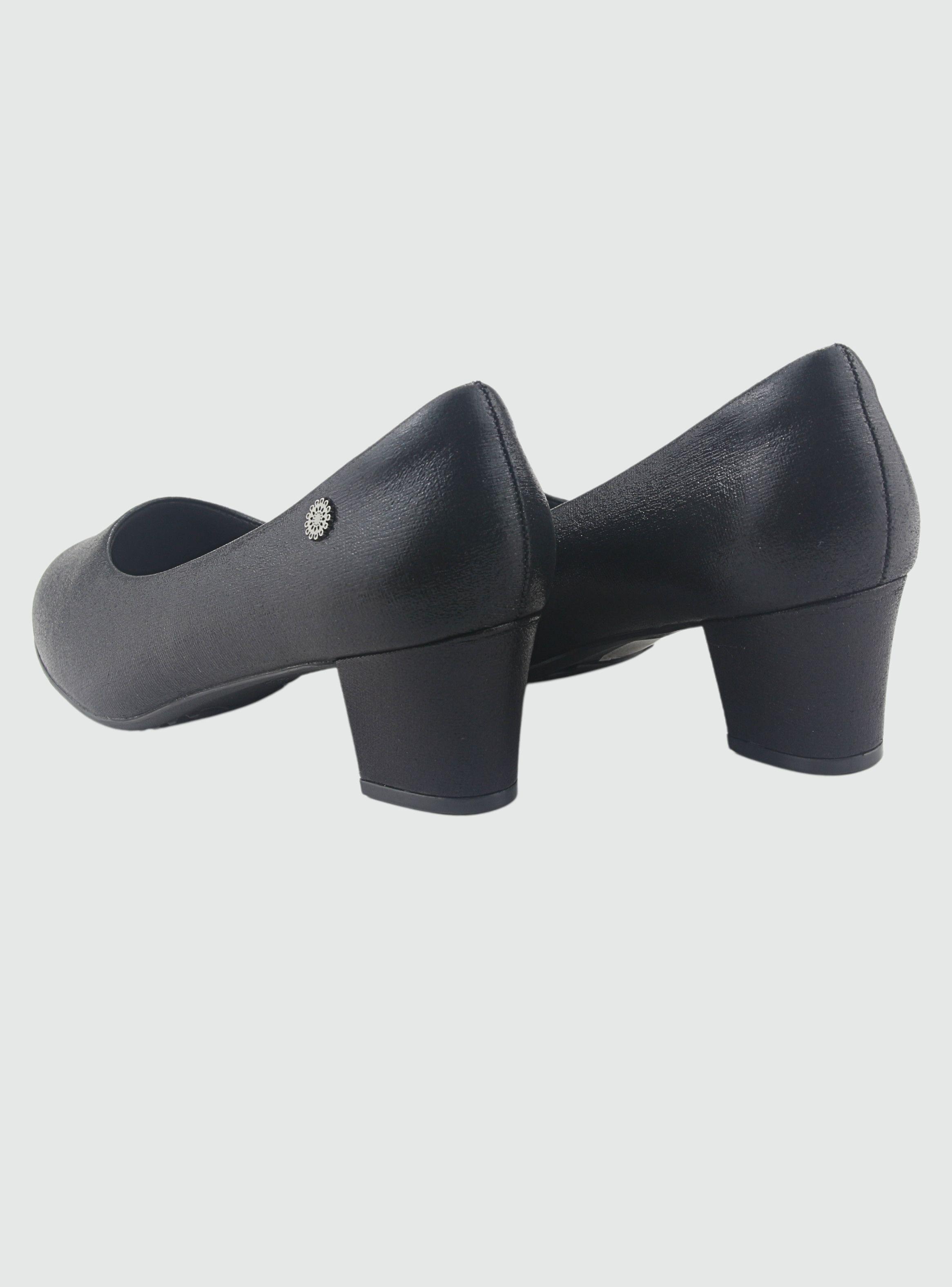 Zapato Negro de Mujer Casual Flexi-49-5