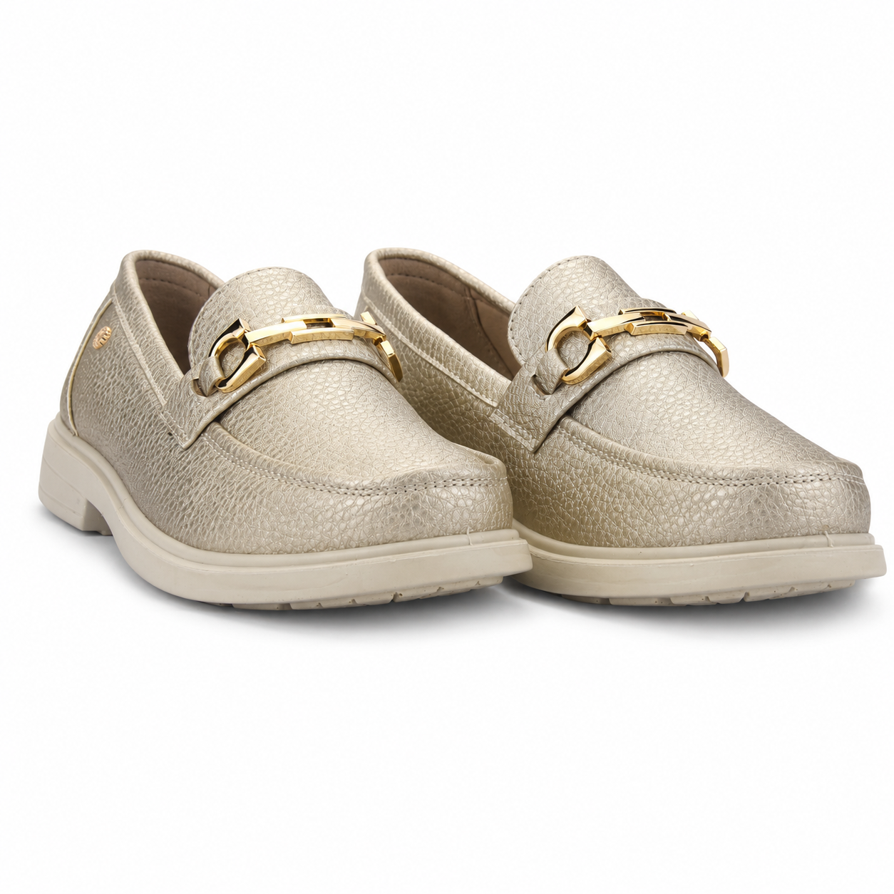 Mocasin Dorado Mujer Casual Chalada Parole-5